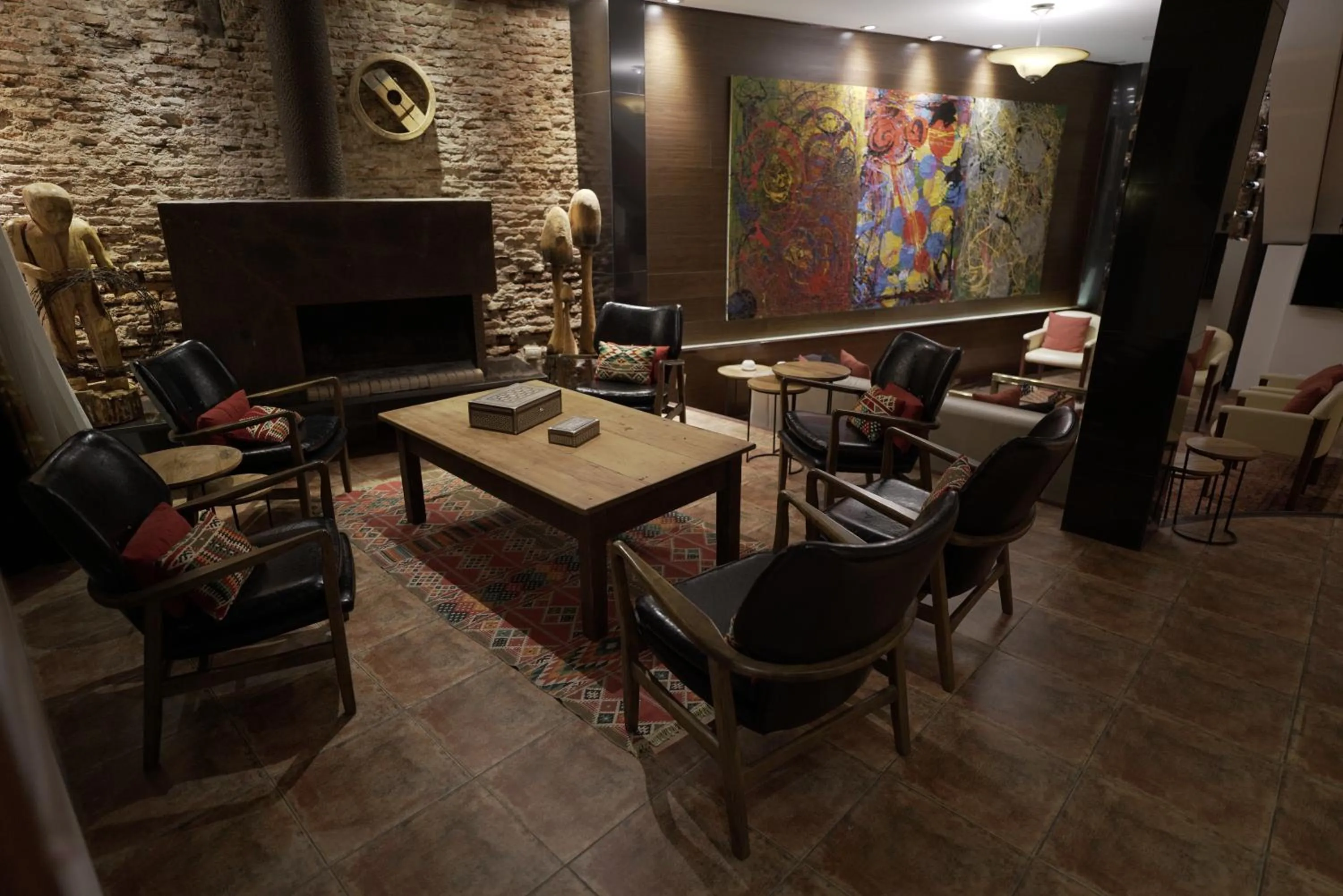 Living room in Los Muelles Boutique Hotel