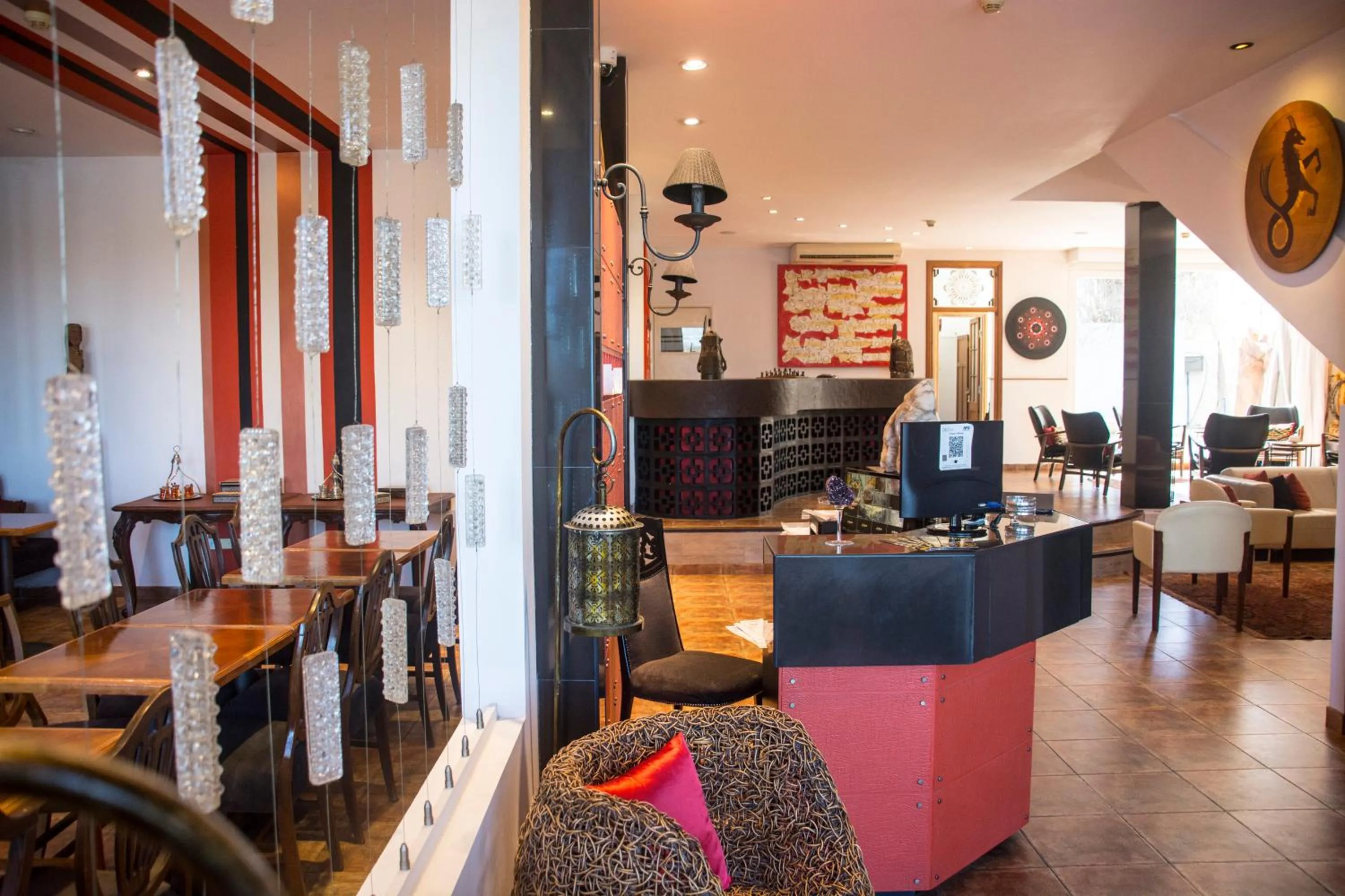 Living room in Los Muelles Boutique Hotel