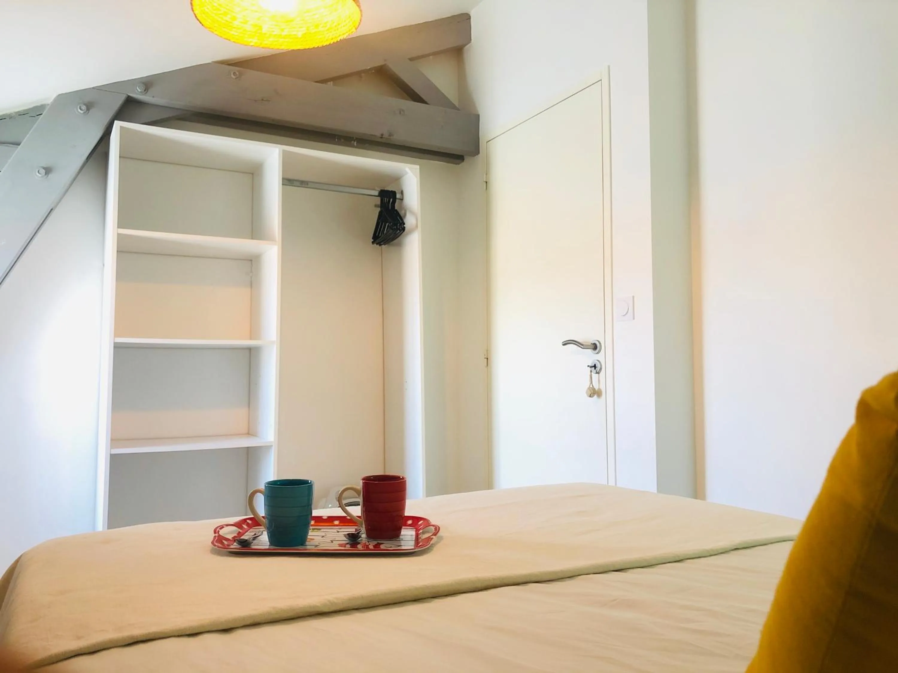 Bedroom, Bed in Clos des Aigrettes -6 Gîtes de charme et confort à 30m du Port de La Cotinière