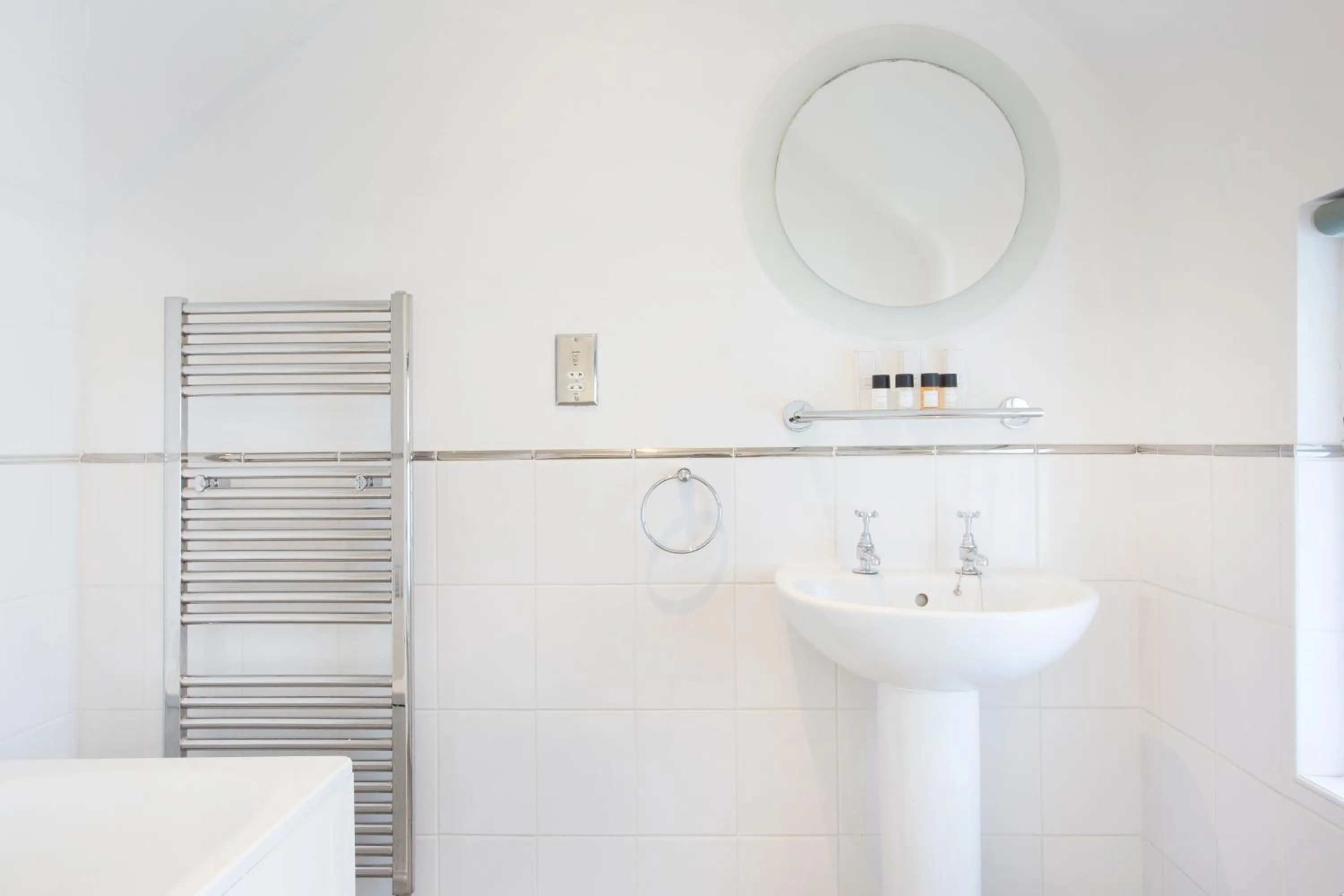 Bathroom in The Bell Hotel