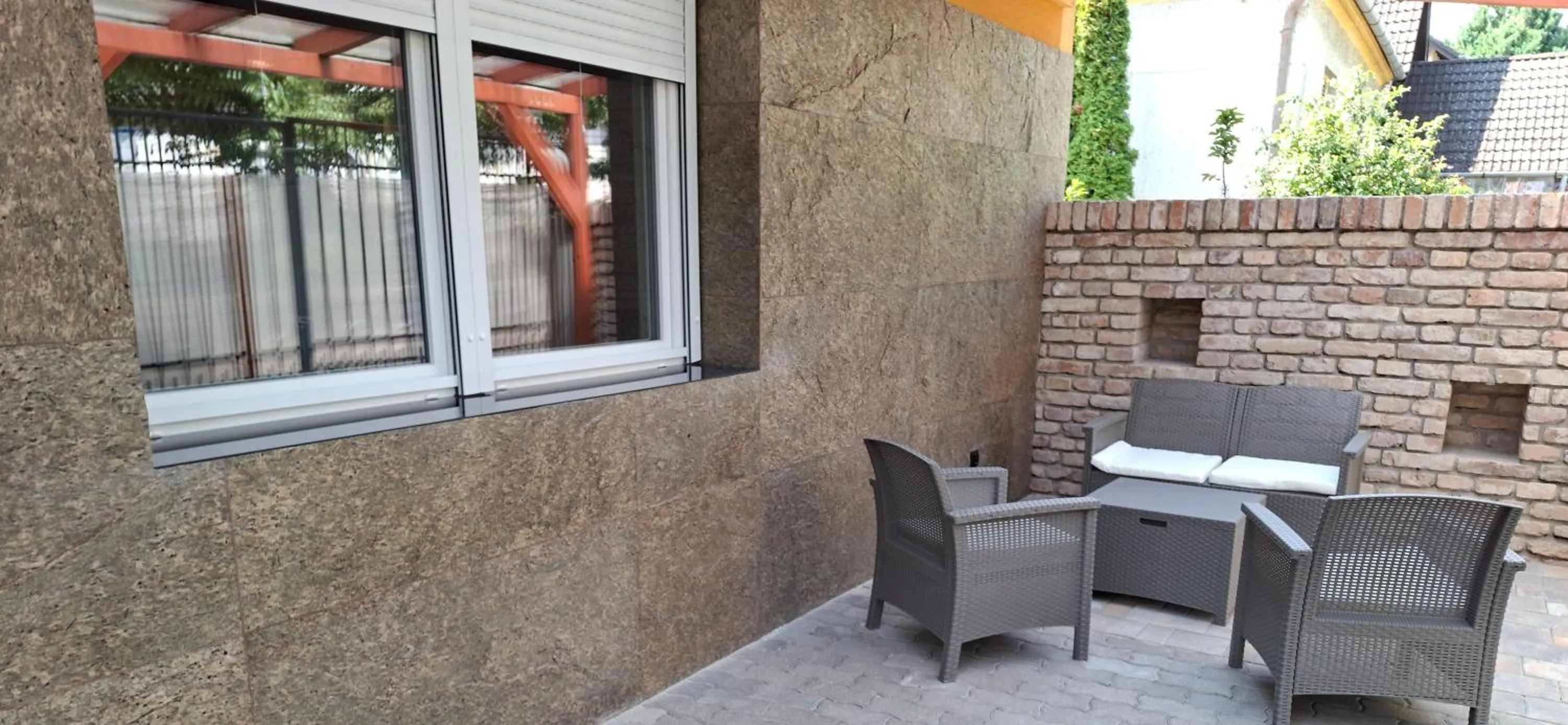 Patio in Aranyhal Apartman