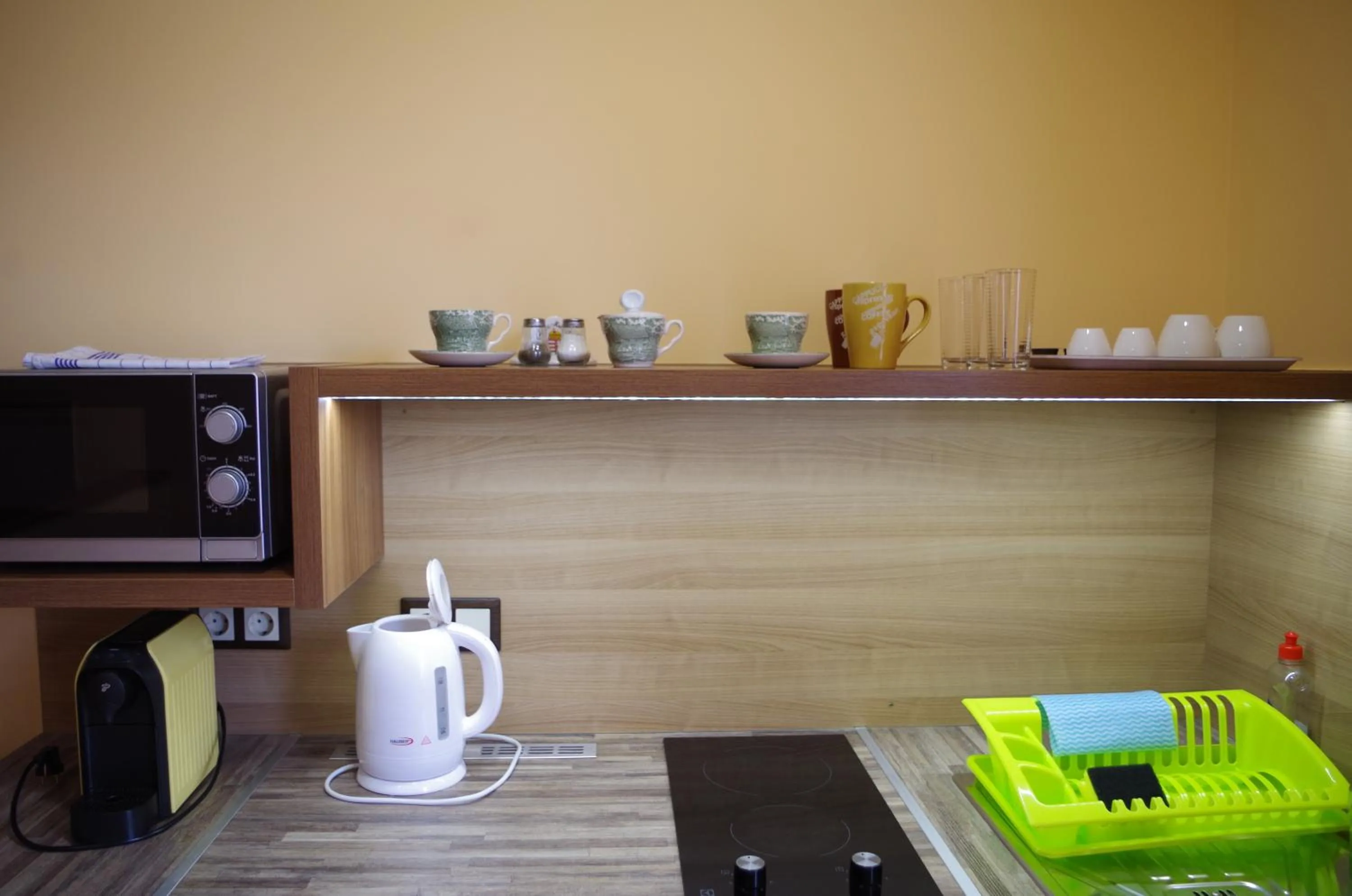 Kitchen or kitchenette in Aranyhal Apartman