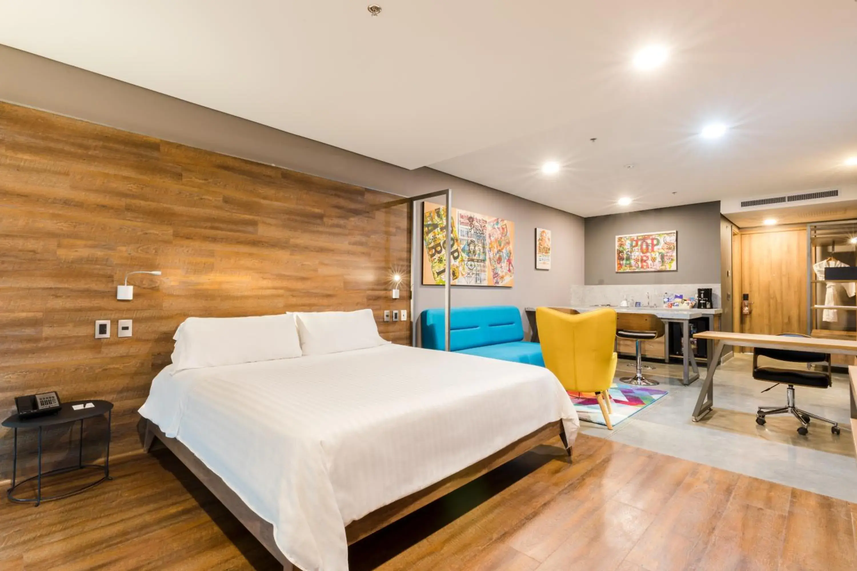 Photo of the whole room, Bed in Hotel Spirito by Spiwak Chipichape Photo of the whole room, Bed in Hotel Spirito by Spiwak Chipichape