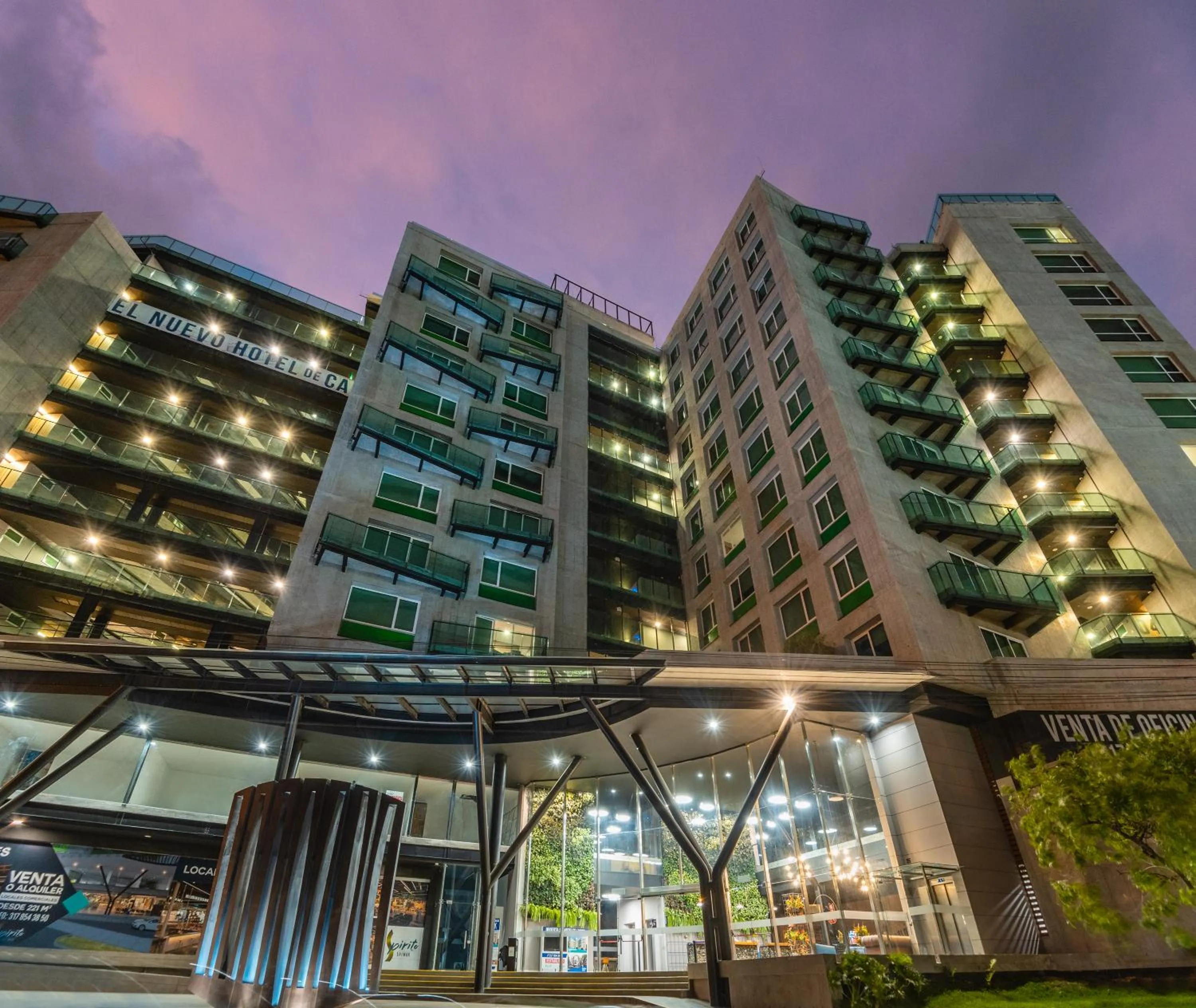 Property building in Hotel Spirito by Spiwak Chipichape