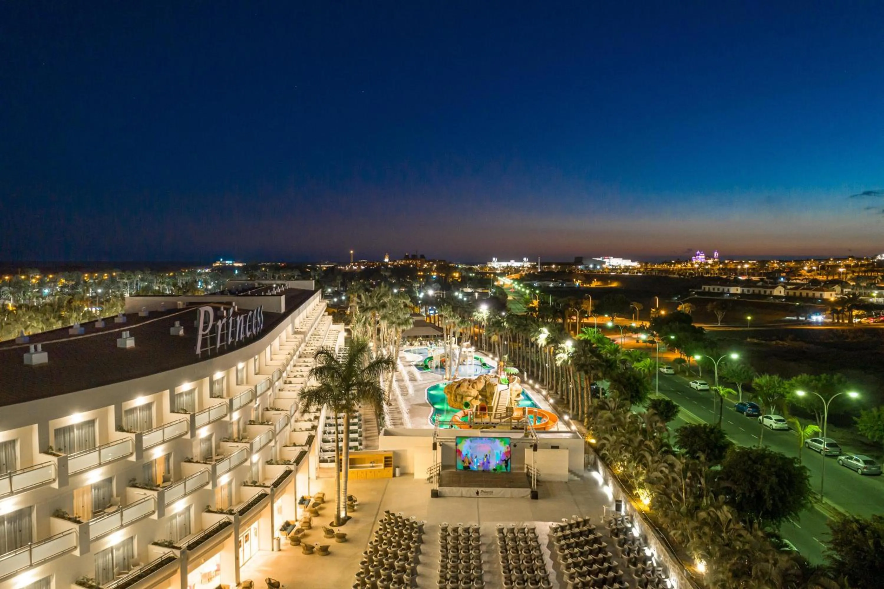 Bird's eye view in Maspalomas Princess
