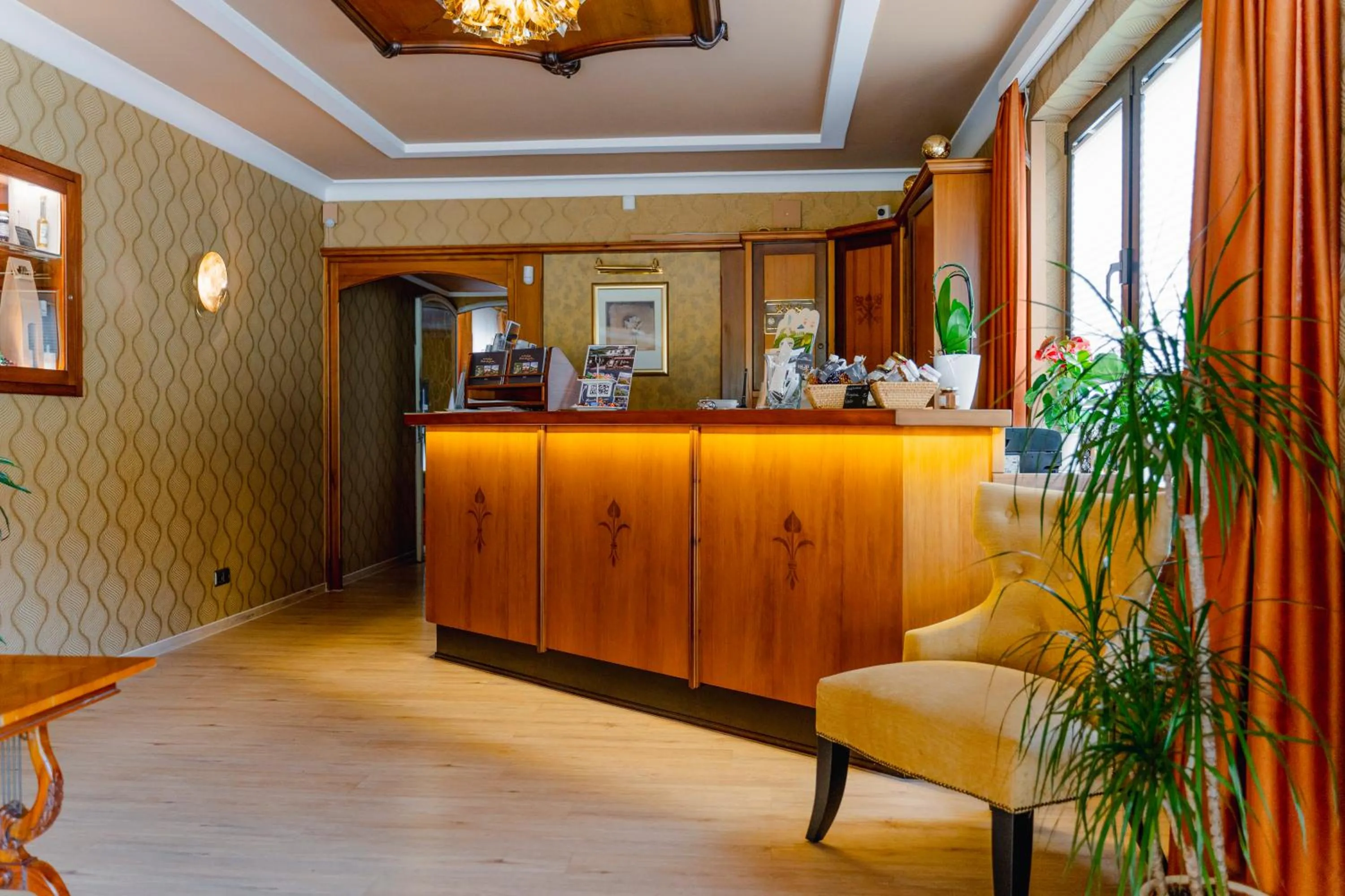 Lobby or reception in Hotel Unter den Linden