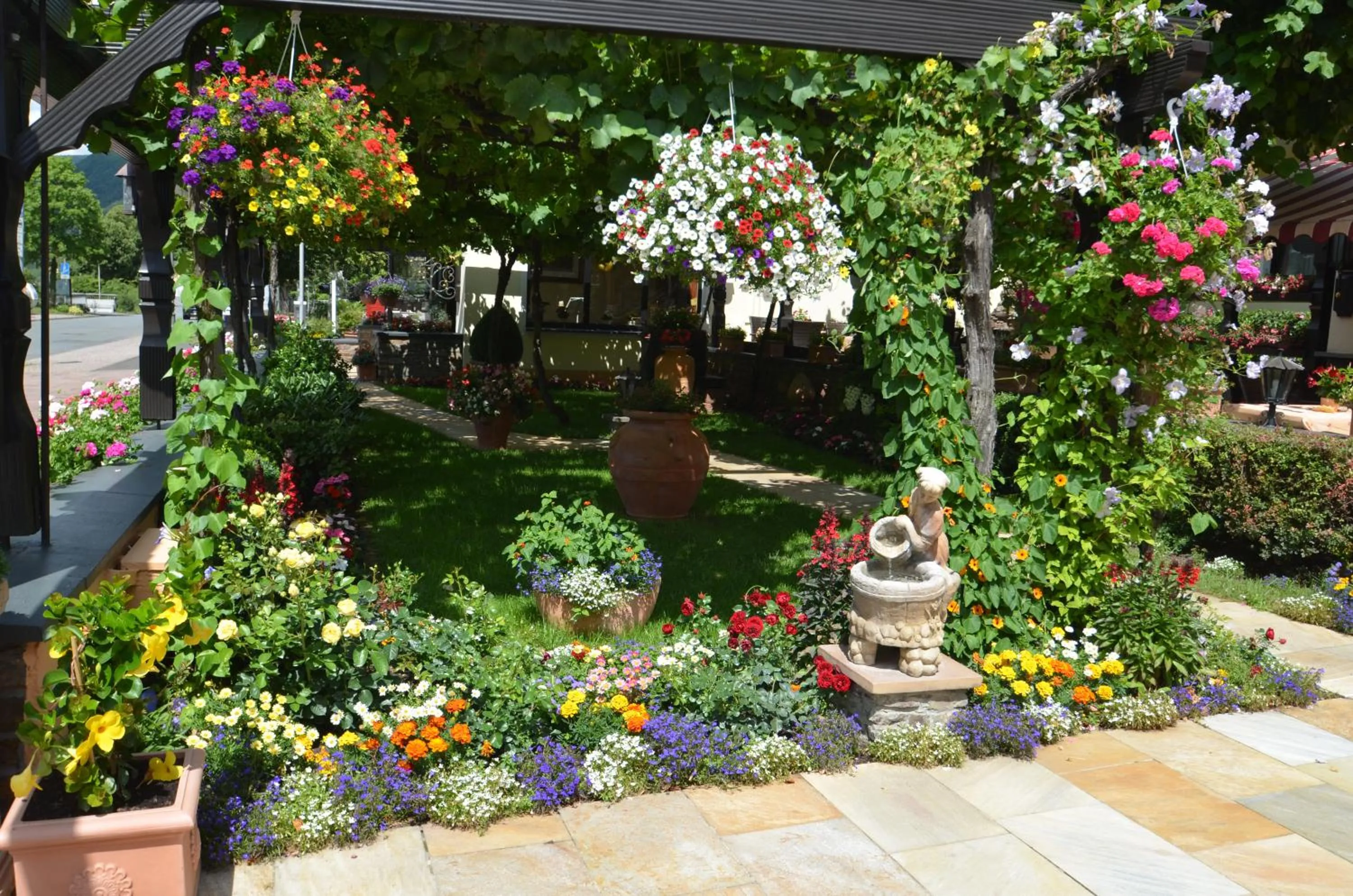 Garden in Hotel Unter den Linden