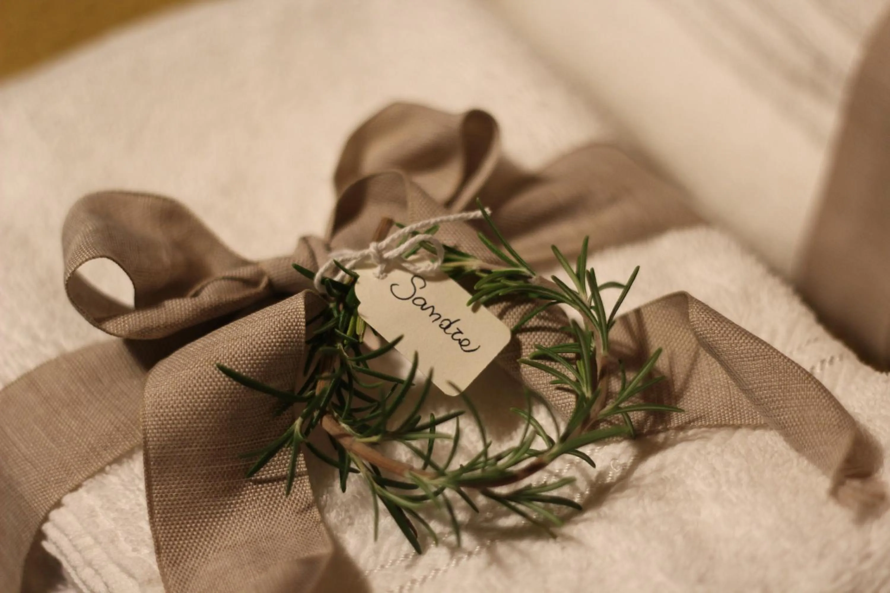 Decorative detail in B&B Antico Mulino