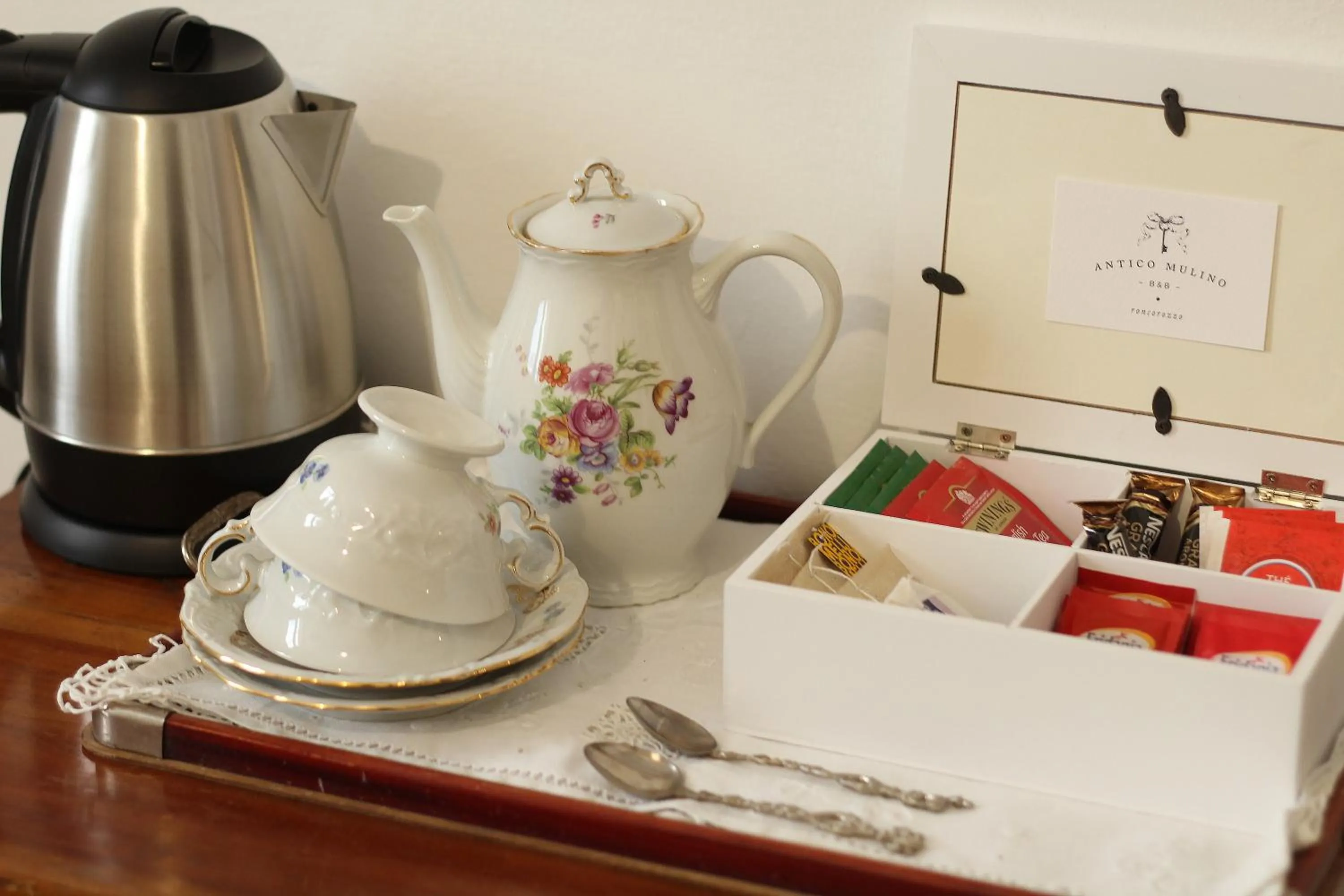 Coffee/tea facilities in B&B Antico Mulino