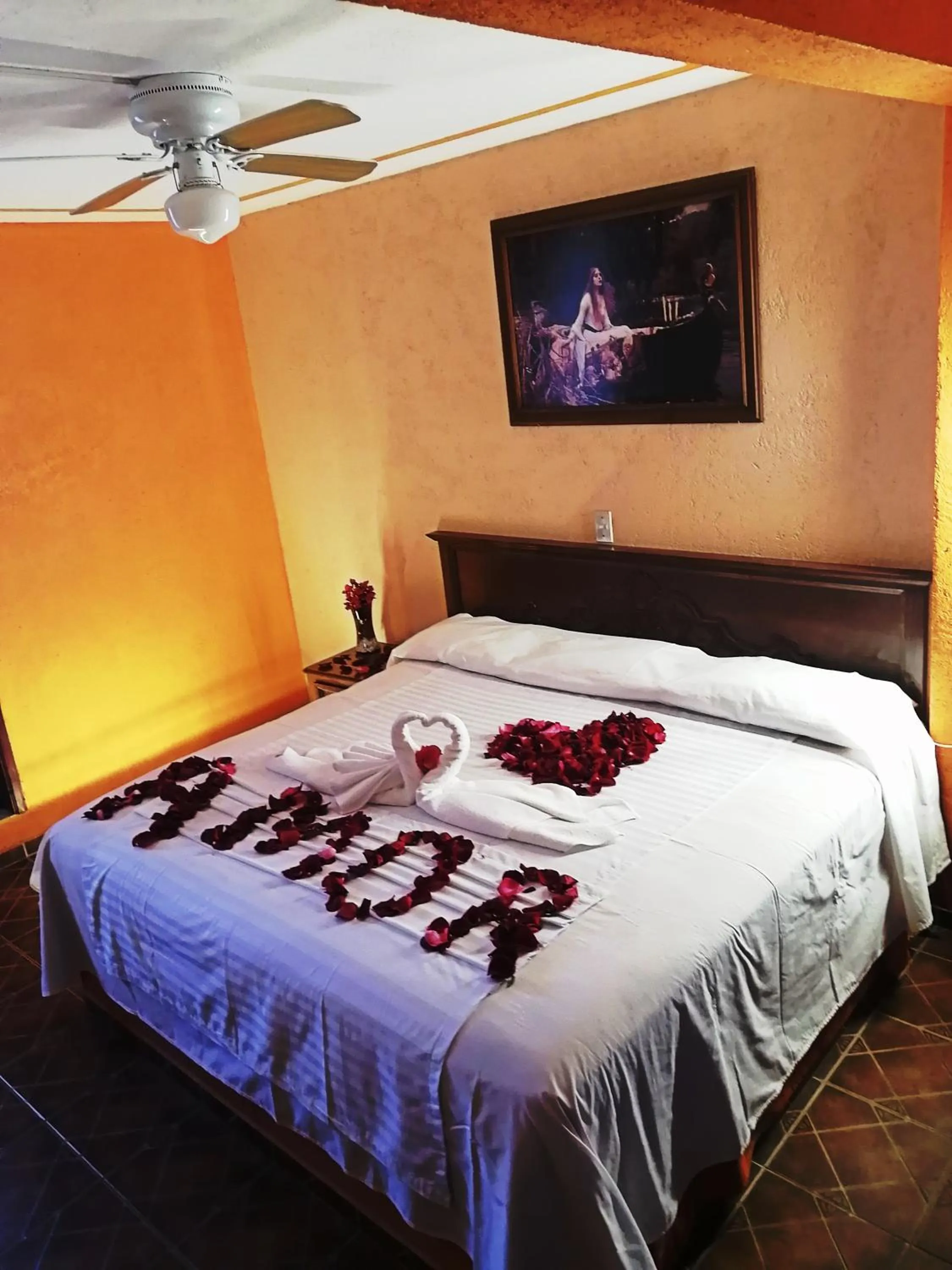 Bedroom in Hotel Villa De Las Flores