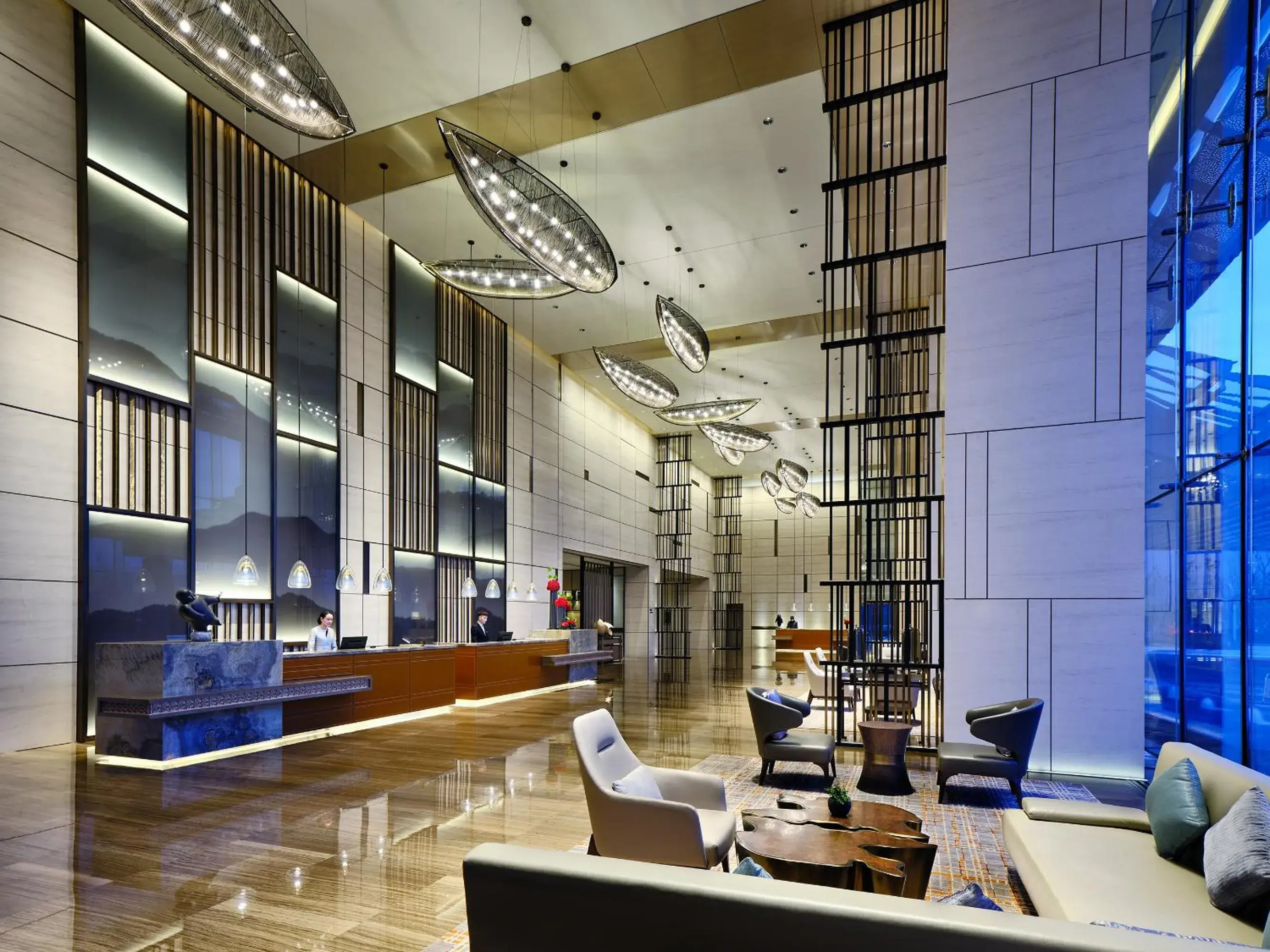 Lobby or reception in Primus Hotel Nanchang International Expo City Lobby or reception in Primus Hotel Nanchang International Expo City