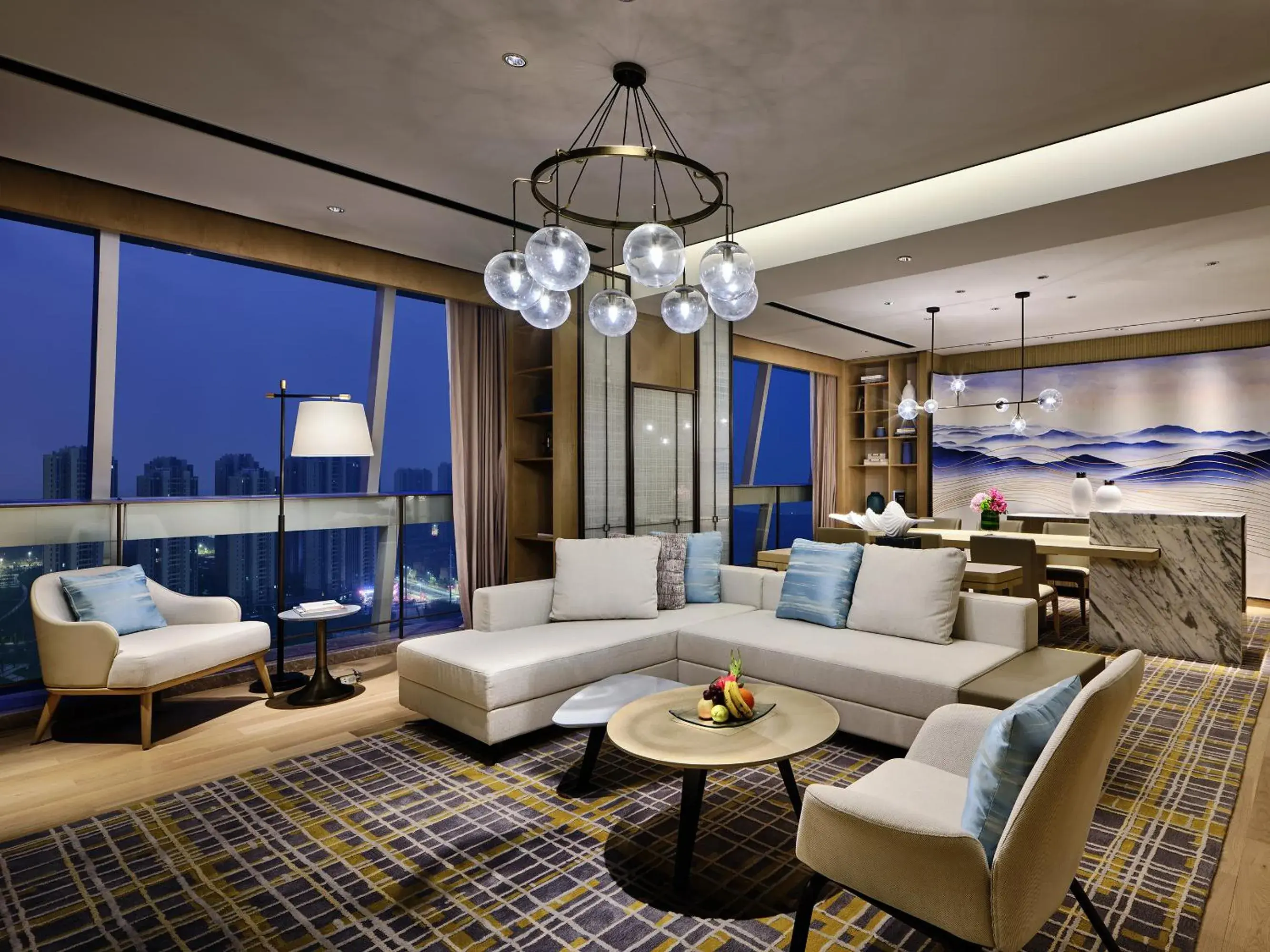 Living room in Primus Hotel Nanchang International Expo City Living room in Primus Hotel Nanchang International Expo City