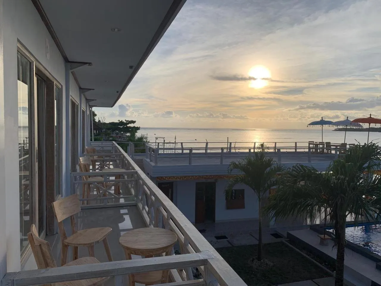 Patio in Rumah Marta Ceningan Island