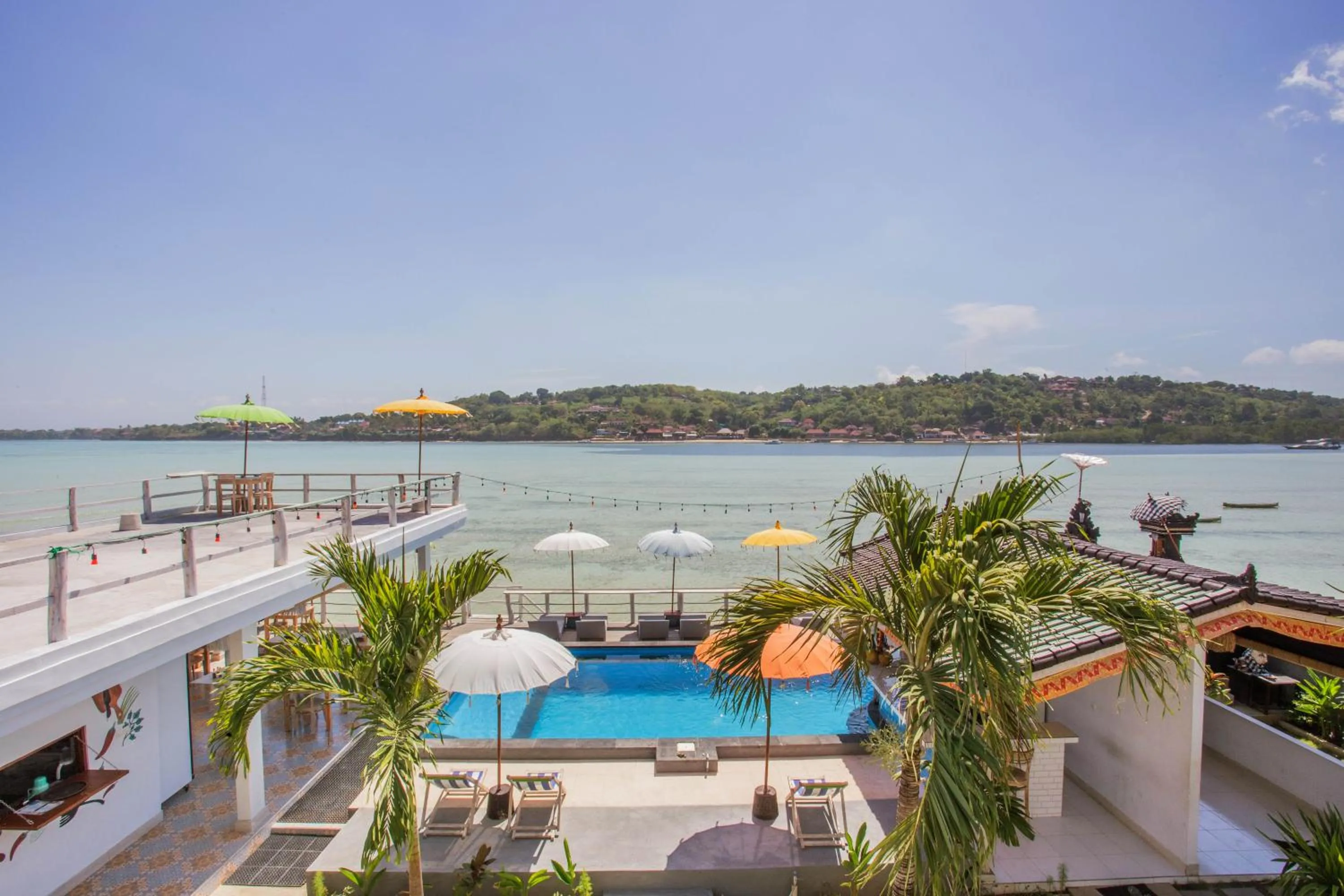 City view in Rumah Marta Ceningan Island