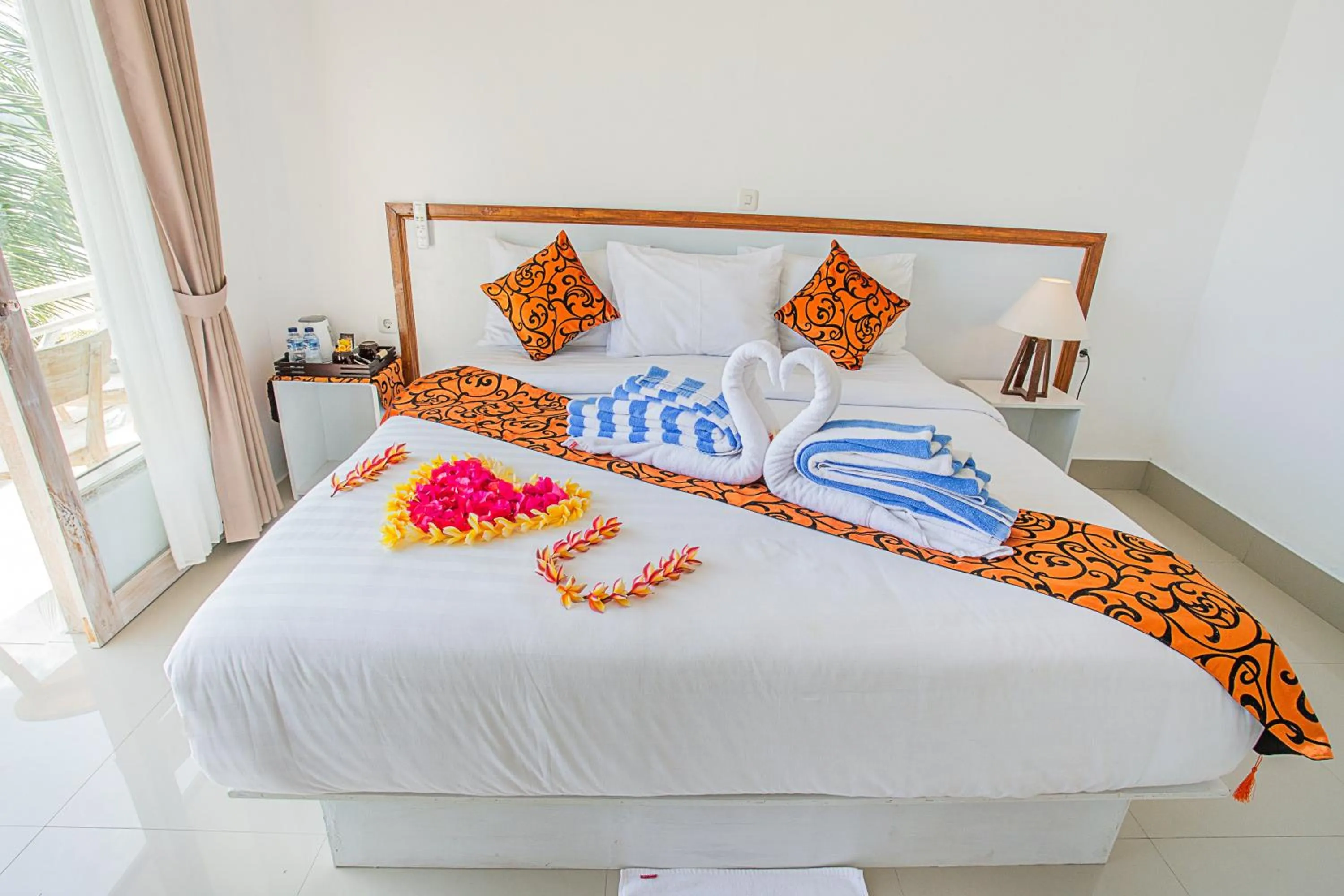 Bed in Rumah Marta Ceningan Island