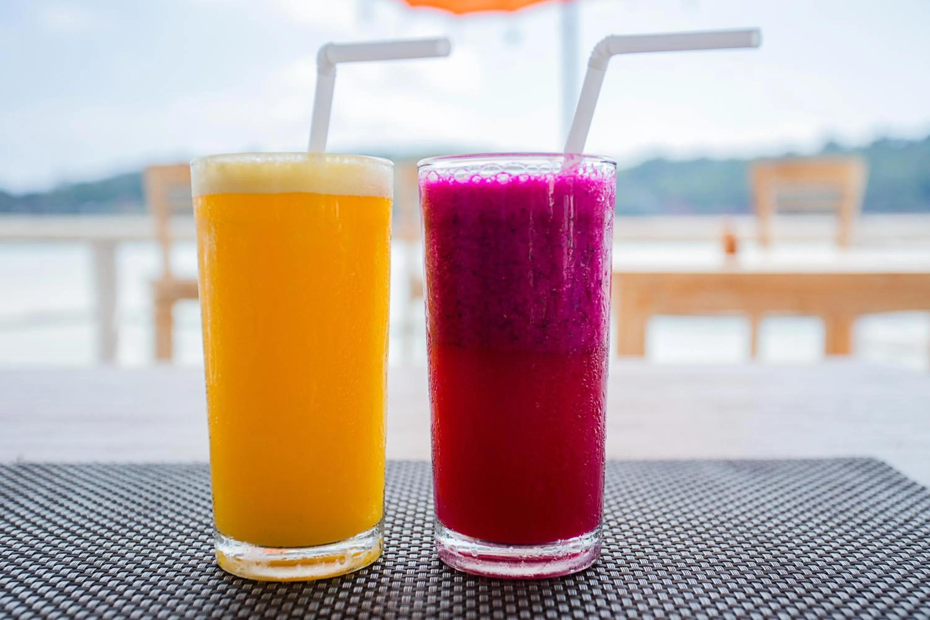 Food and drinks in Rumah Marta Ceningan Island