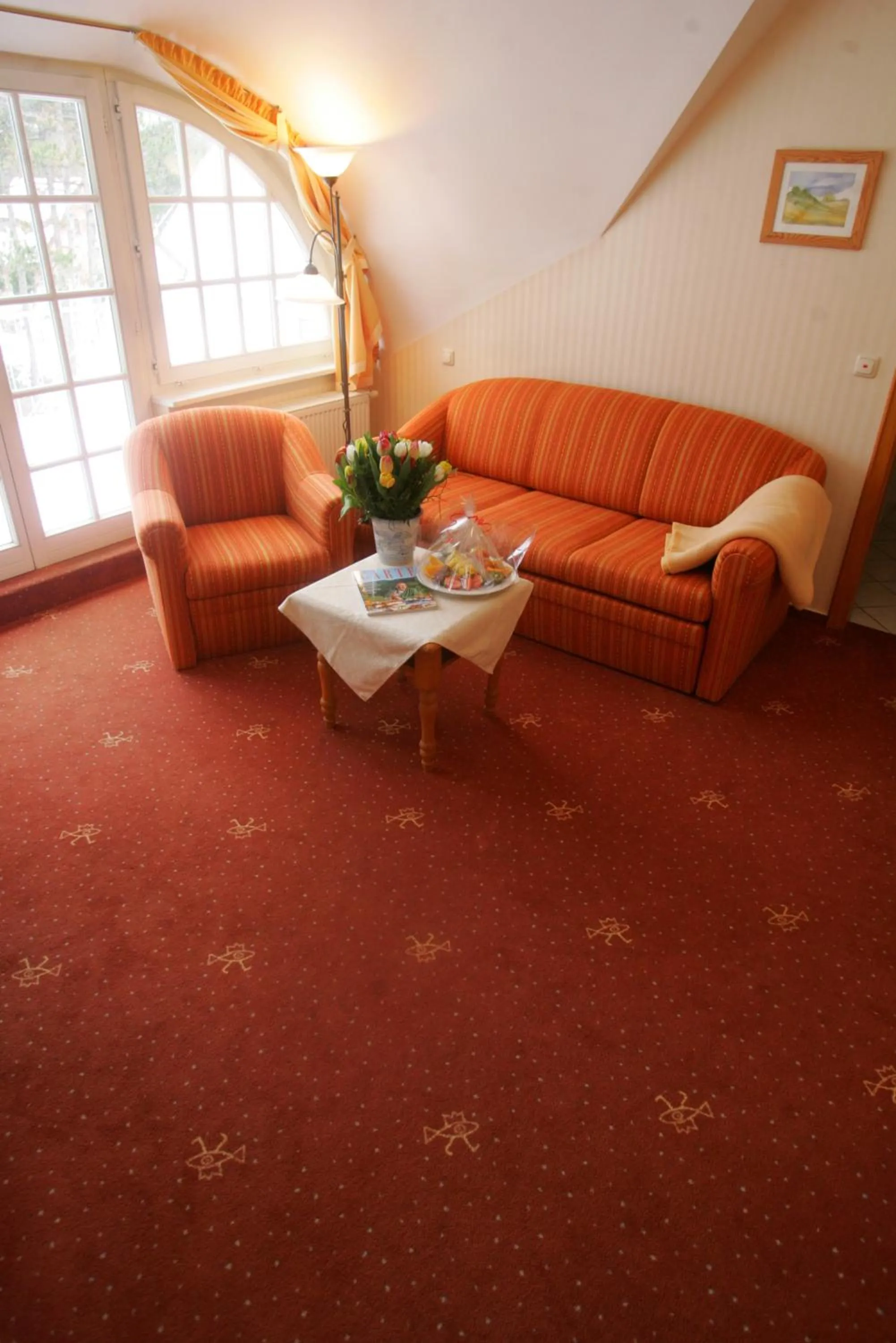 Living room in Der Fischländer Garni