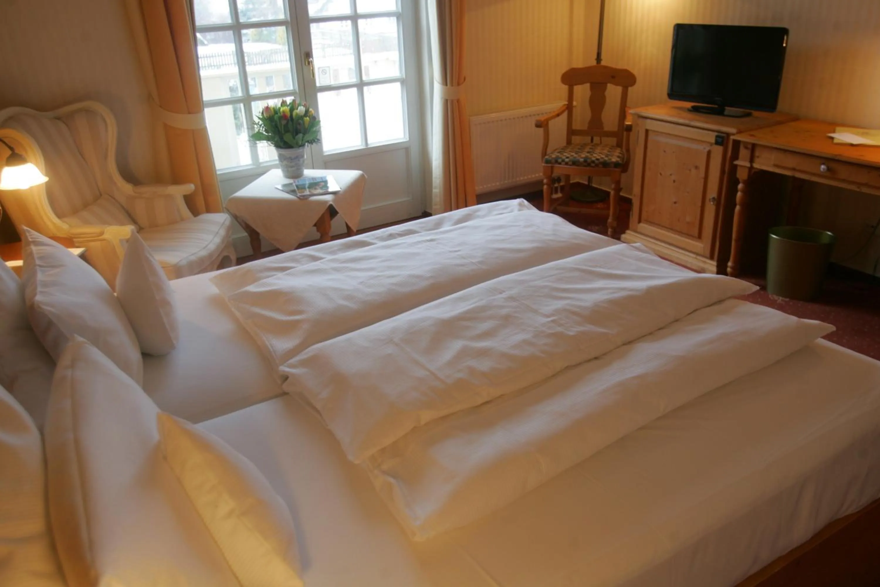 Bed in Der Fischländer Garni