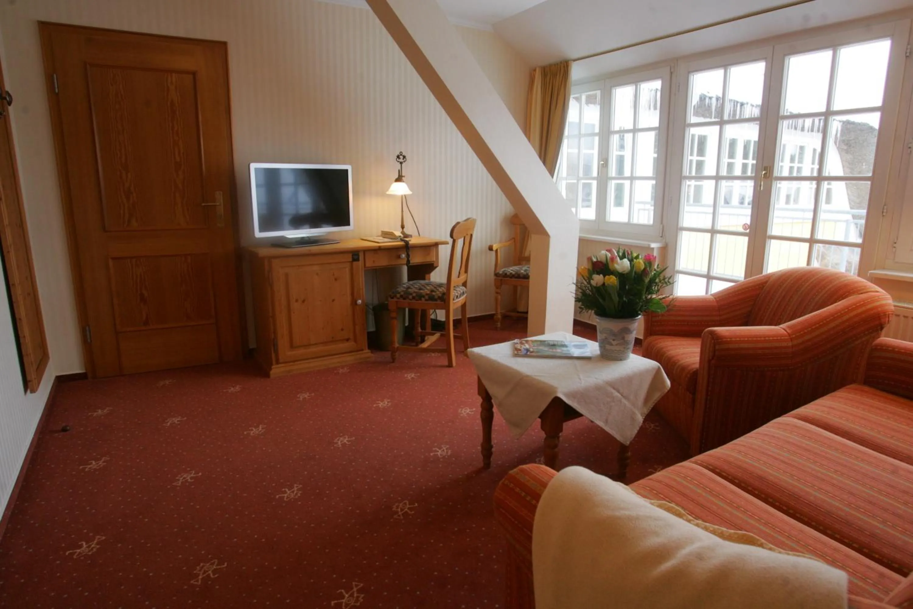 Living room in Der Fischländer Garni