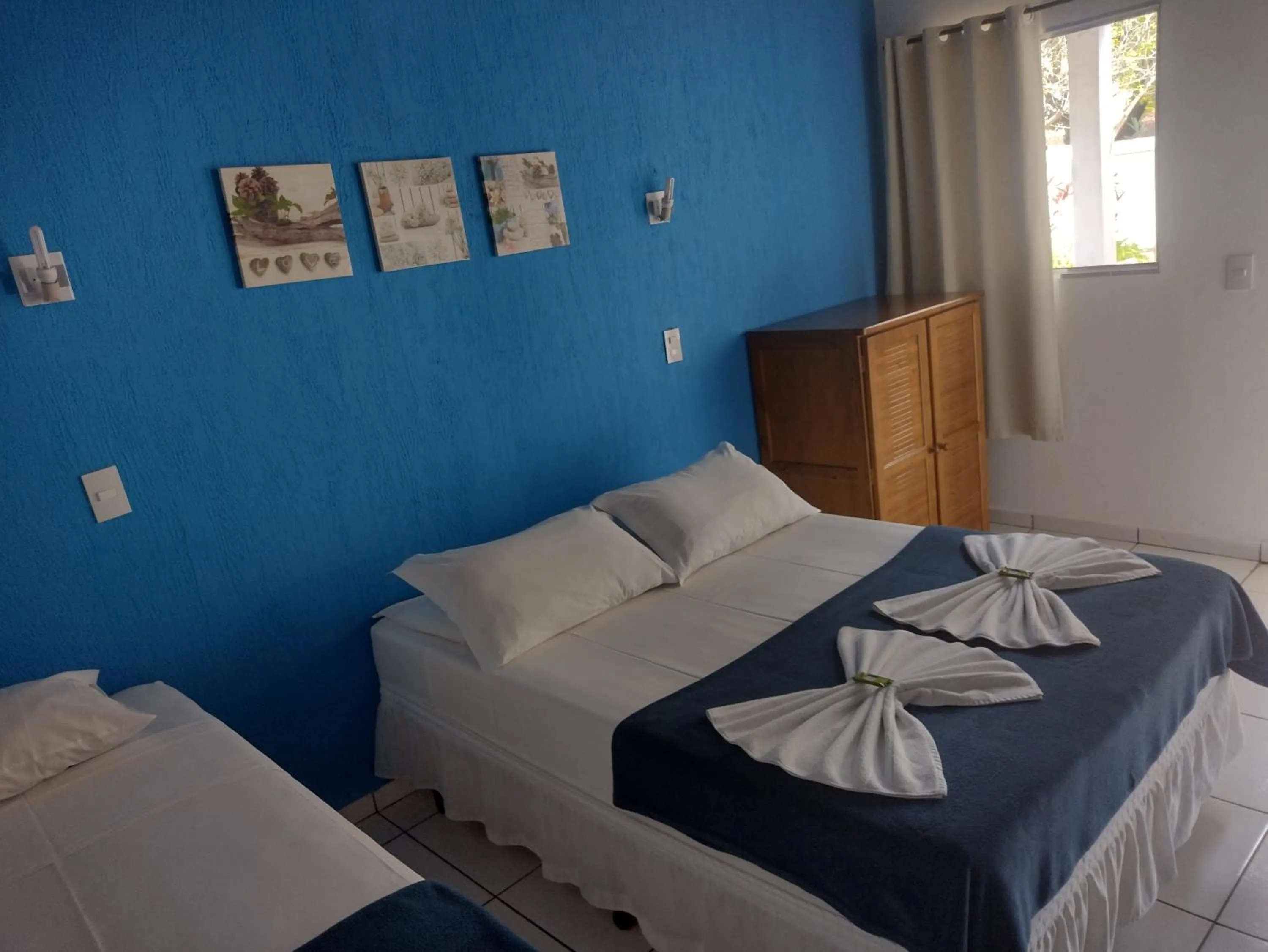 Bed in Hotel Portal da Praia