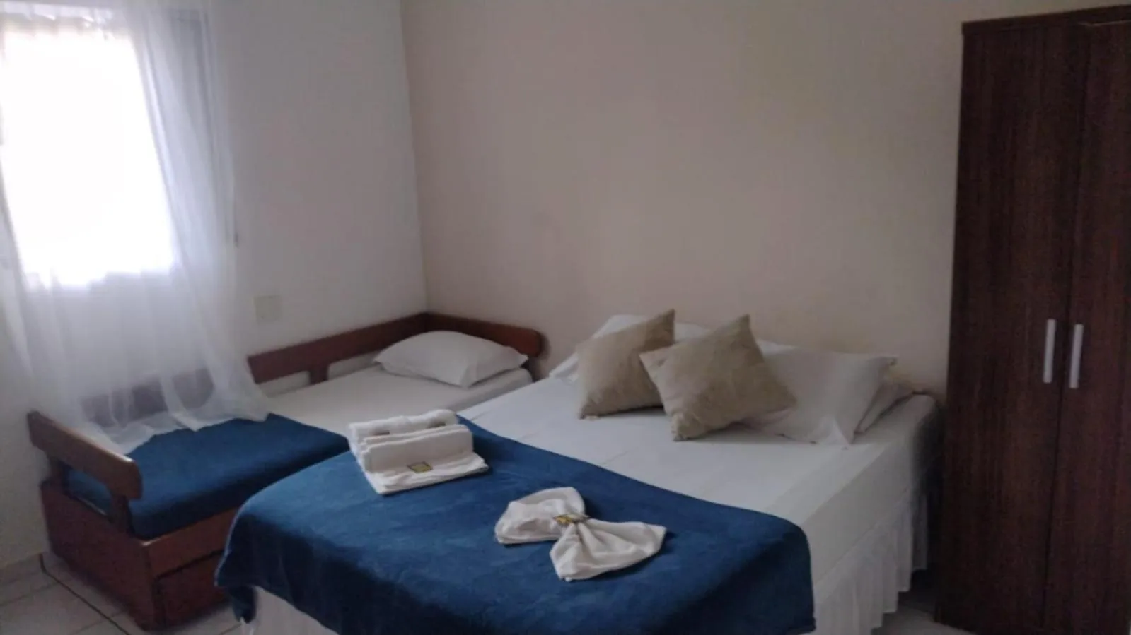 Bed in Hotel Portal da Praia