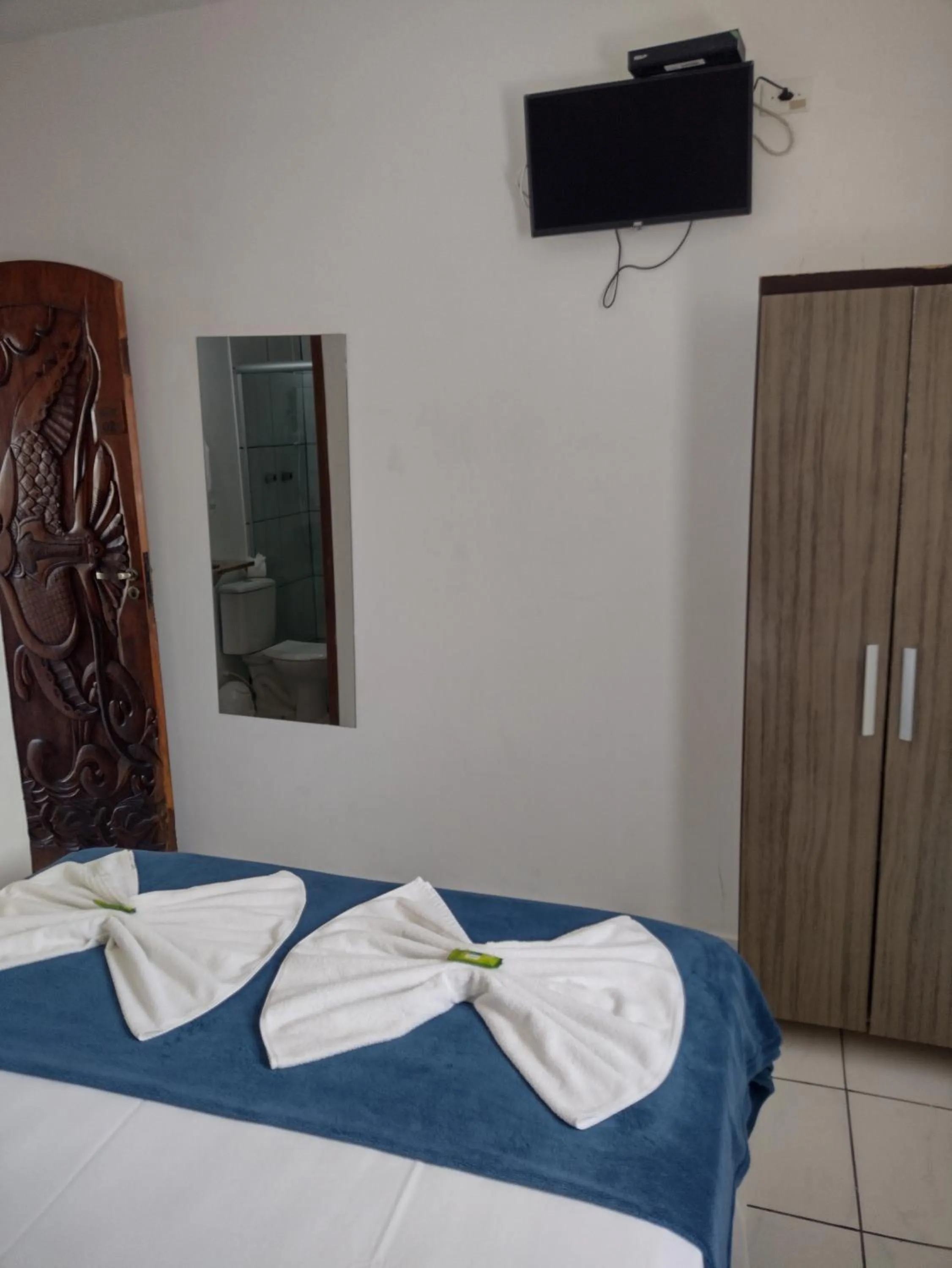 Bed in Hotel Portal da Praia