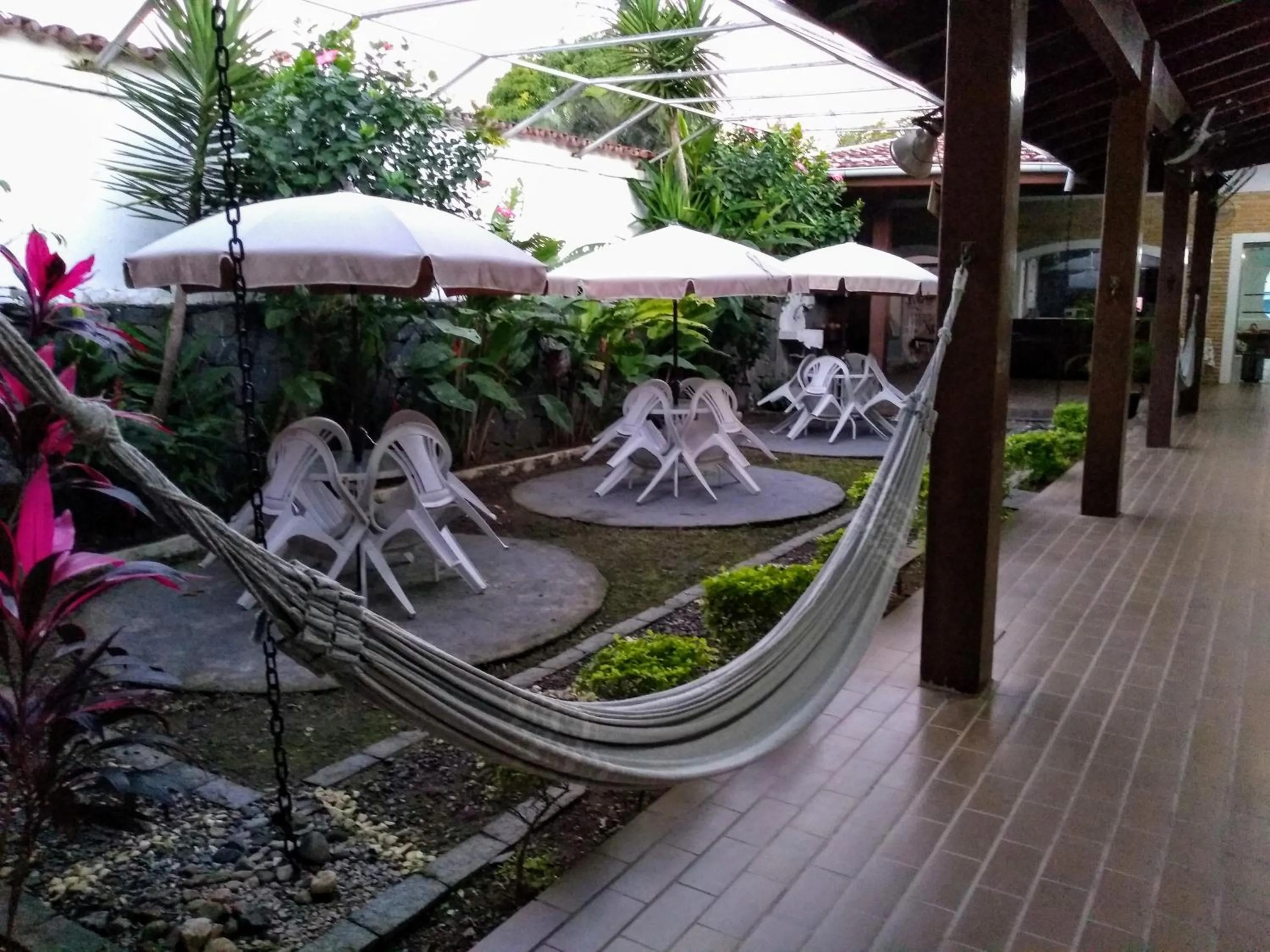 Patio in Hotel Portal da Praia