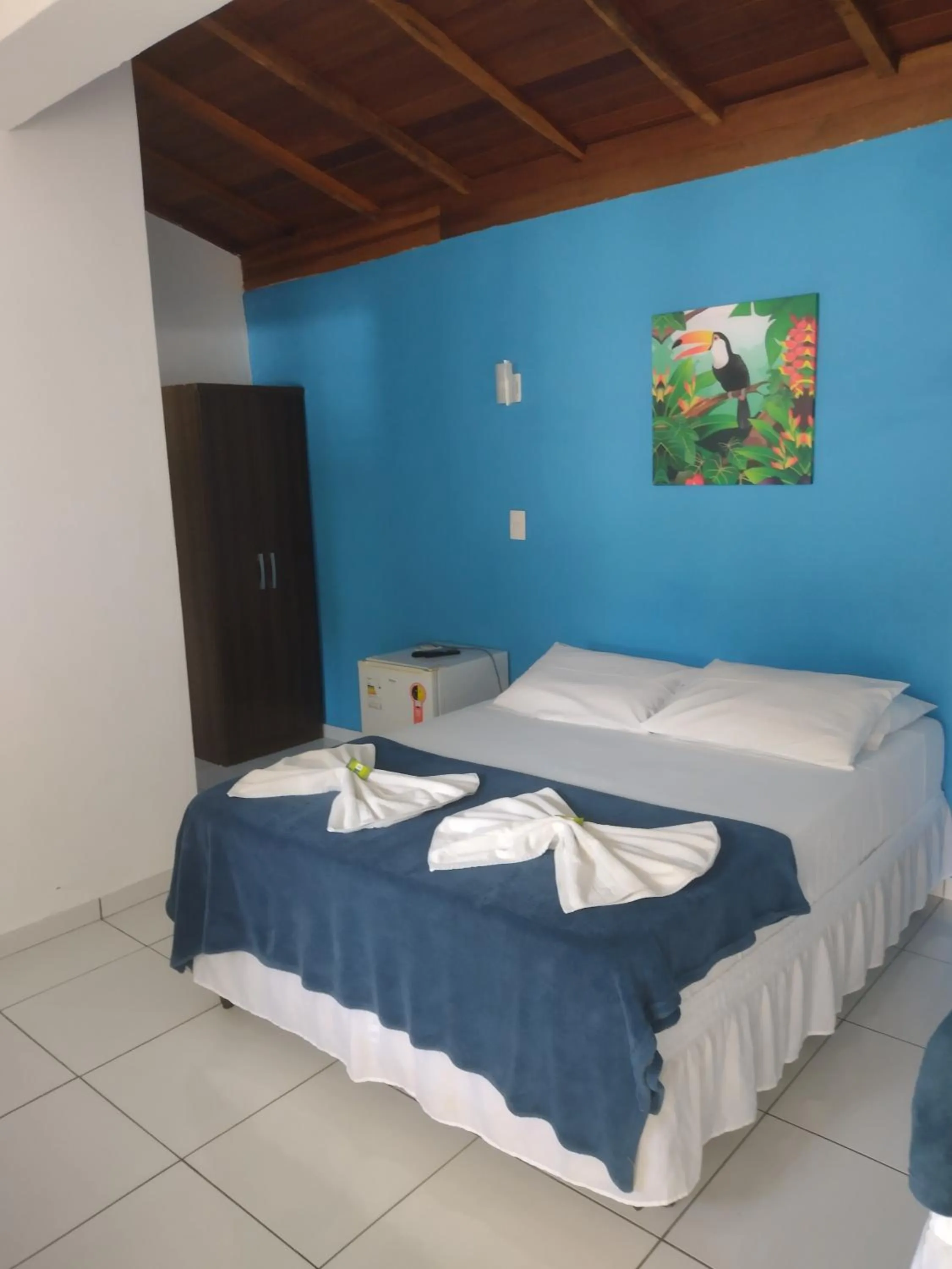 Bed in Hotel Portal da Praia