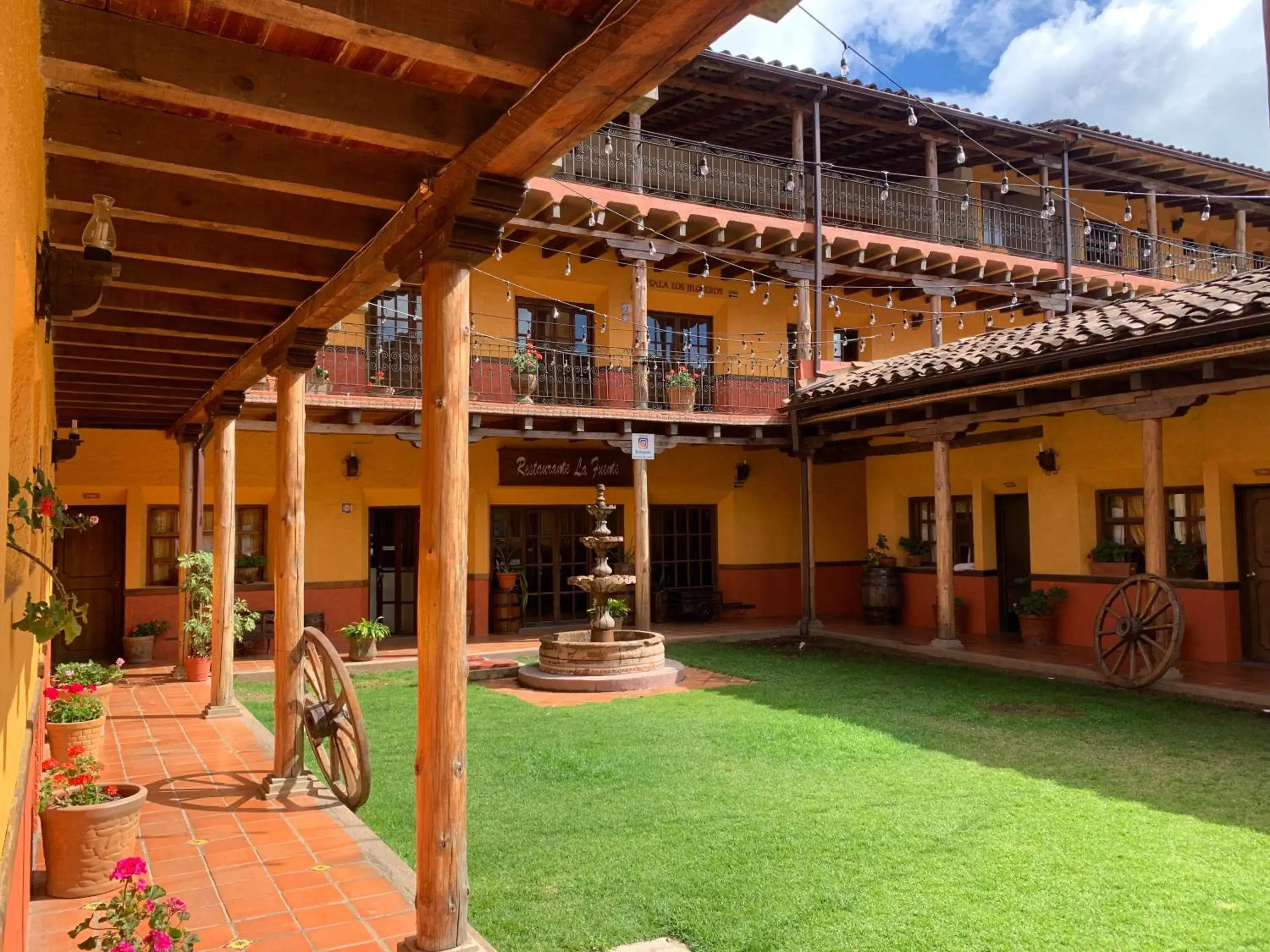 Property building in Hotel Posada Don Ramon Property building in Hotel Posada Don Ramon