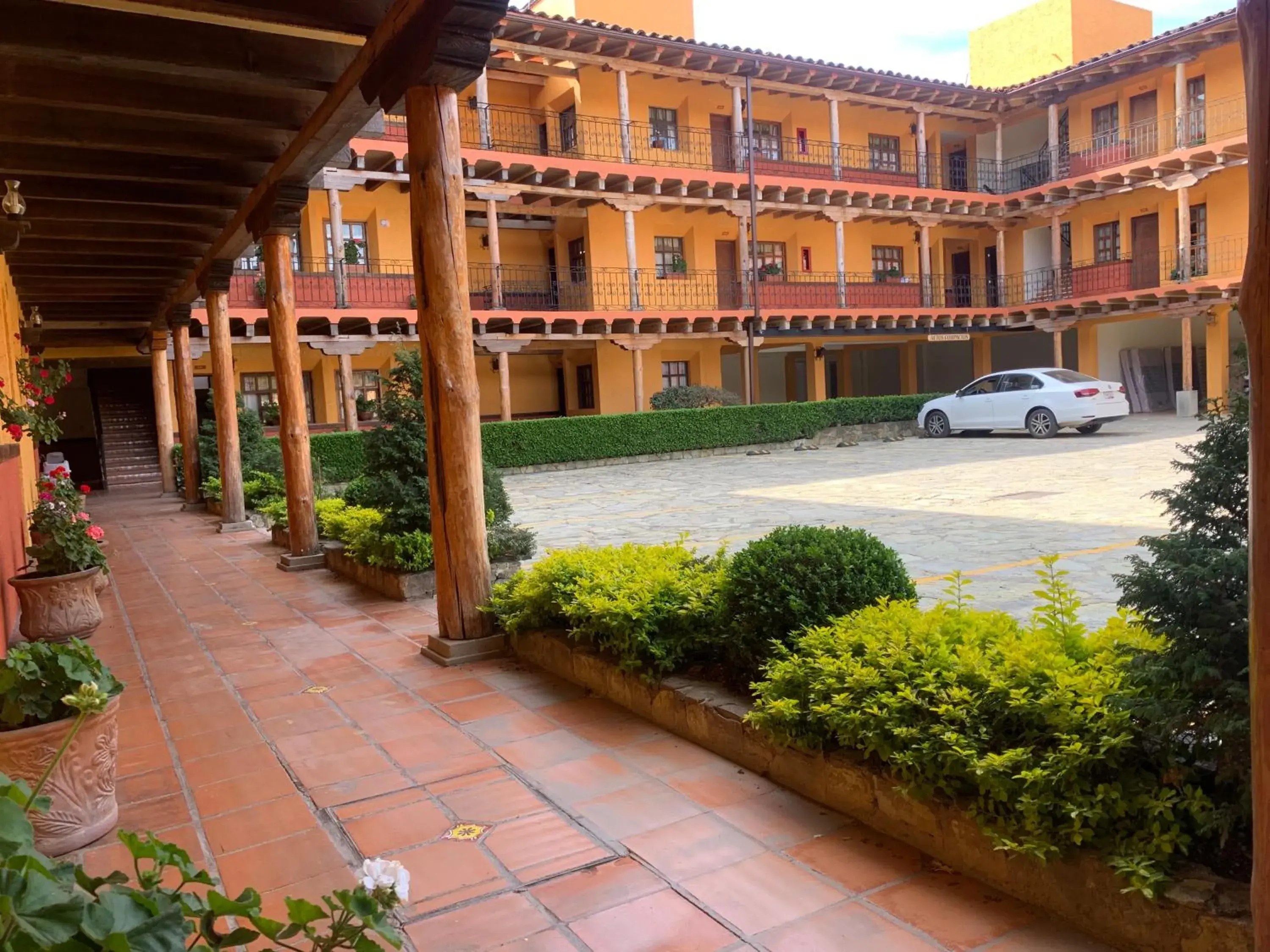 Property building in Hotel Posada Don Ramon Property building in Hotel Posada Don Ramon