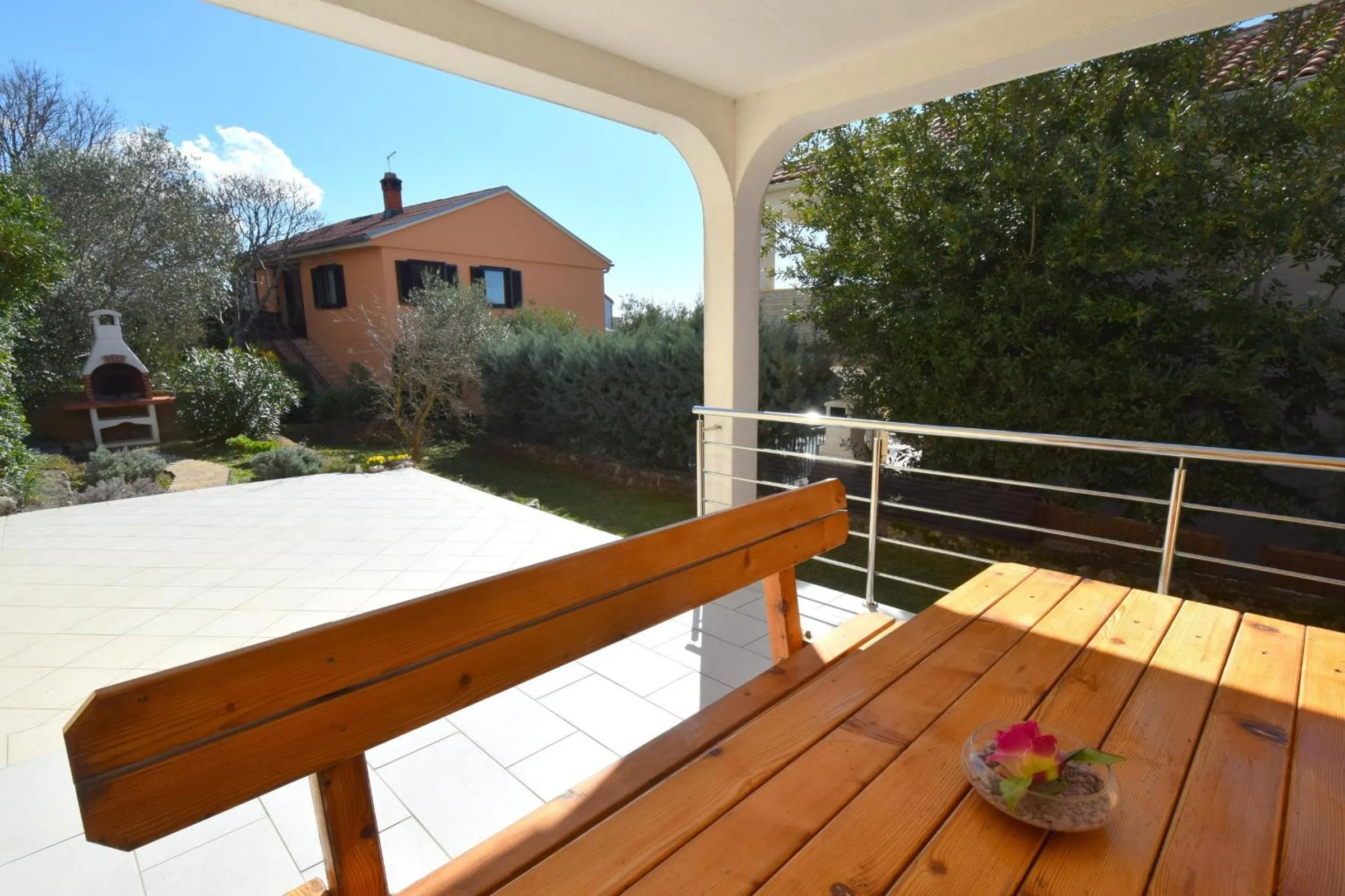 Balcony/Terrace in Apartments Buturajac
