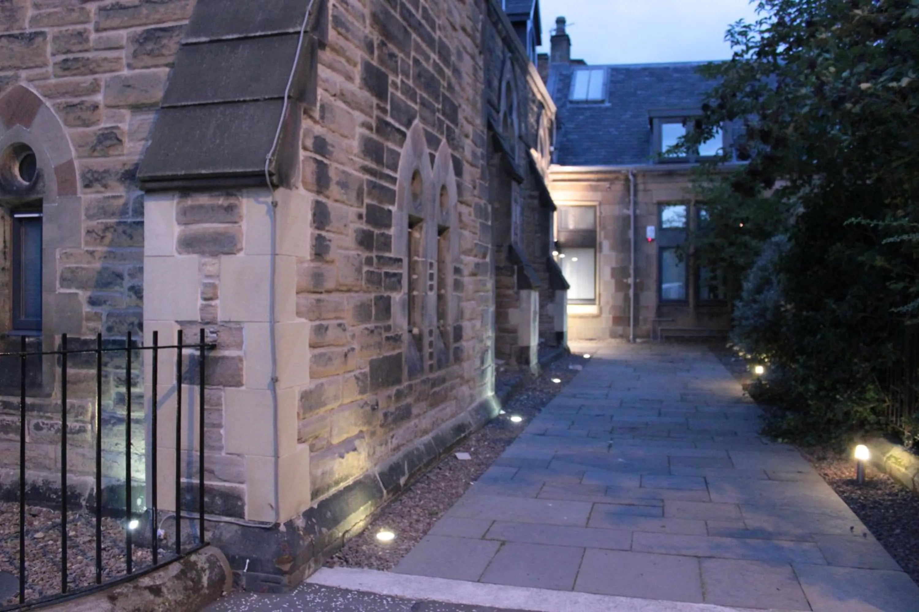 Facade/entrance in Edinburgh Church Apartments