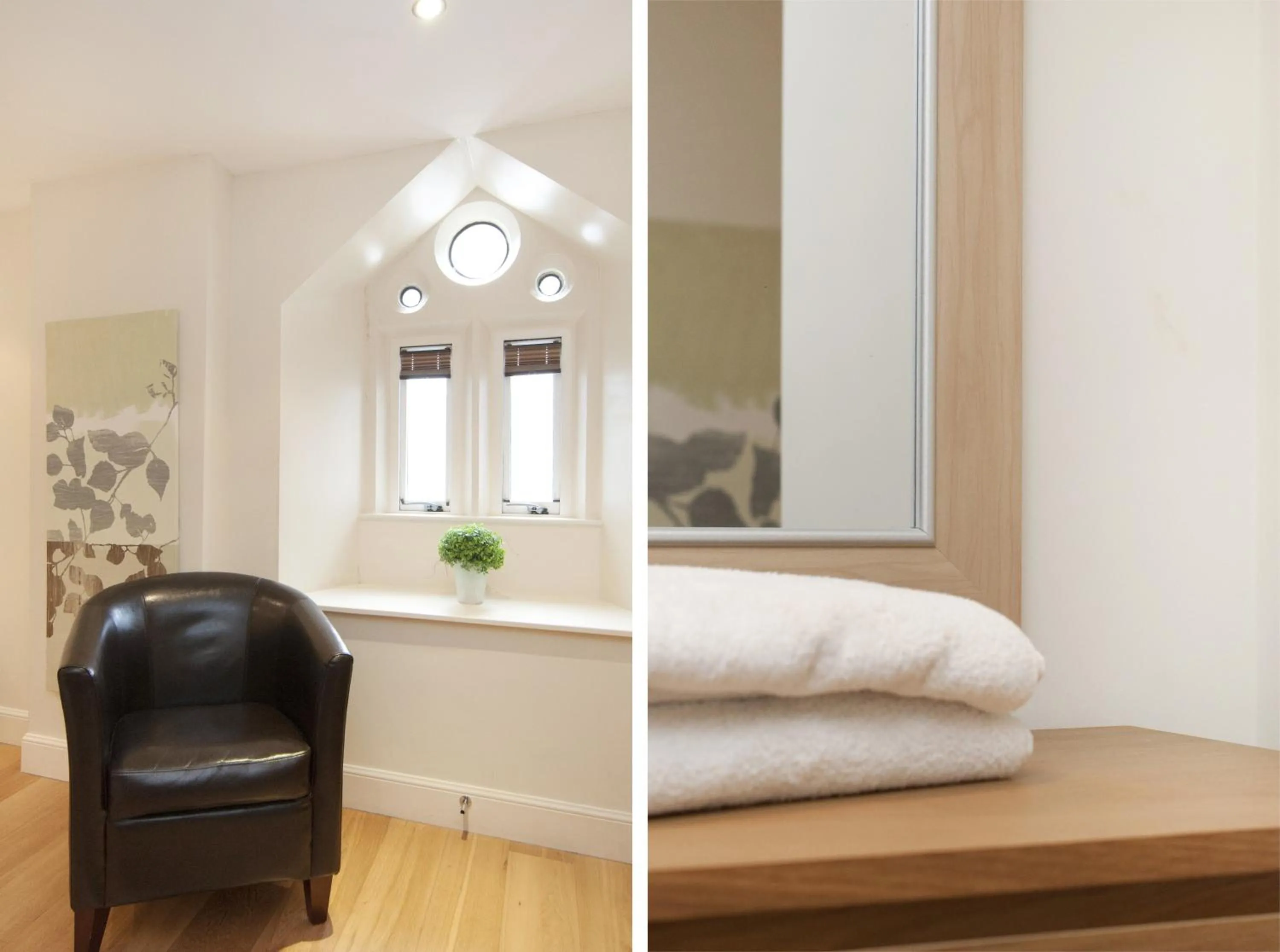 Bedroom in Edinburgh Church Apartments