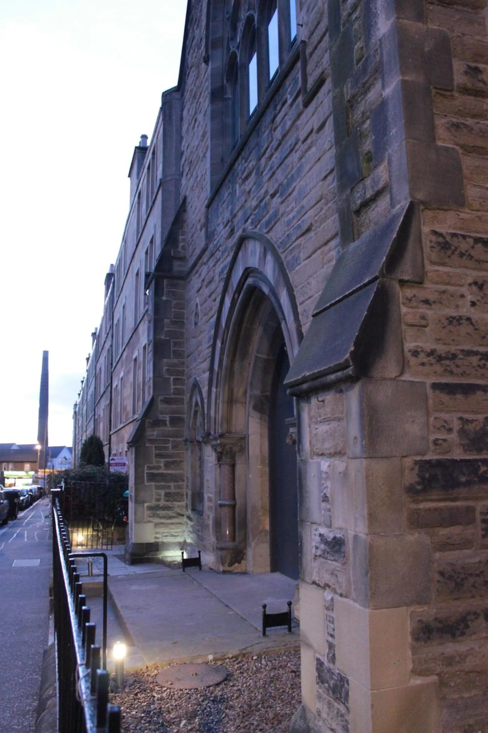 Facade/entrance in Edinburgh Church Apartments