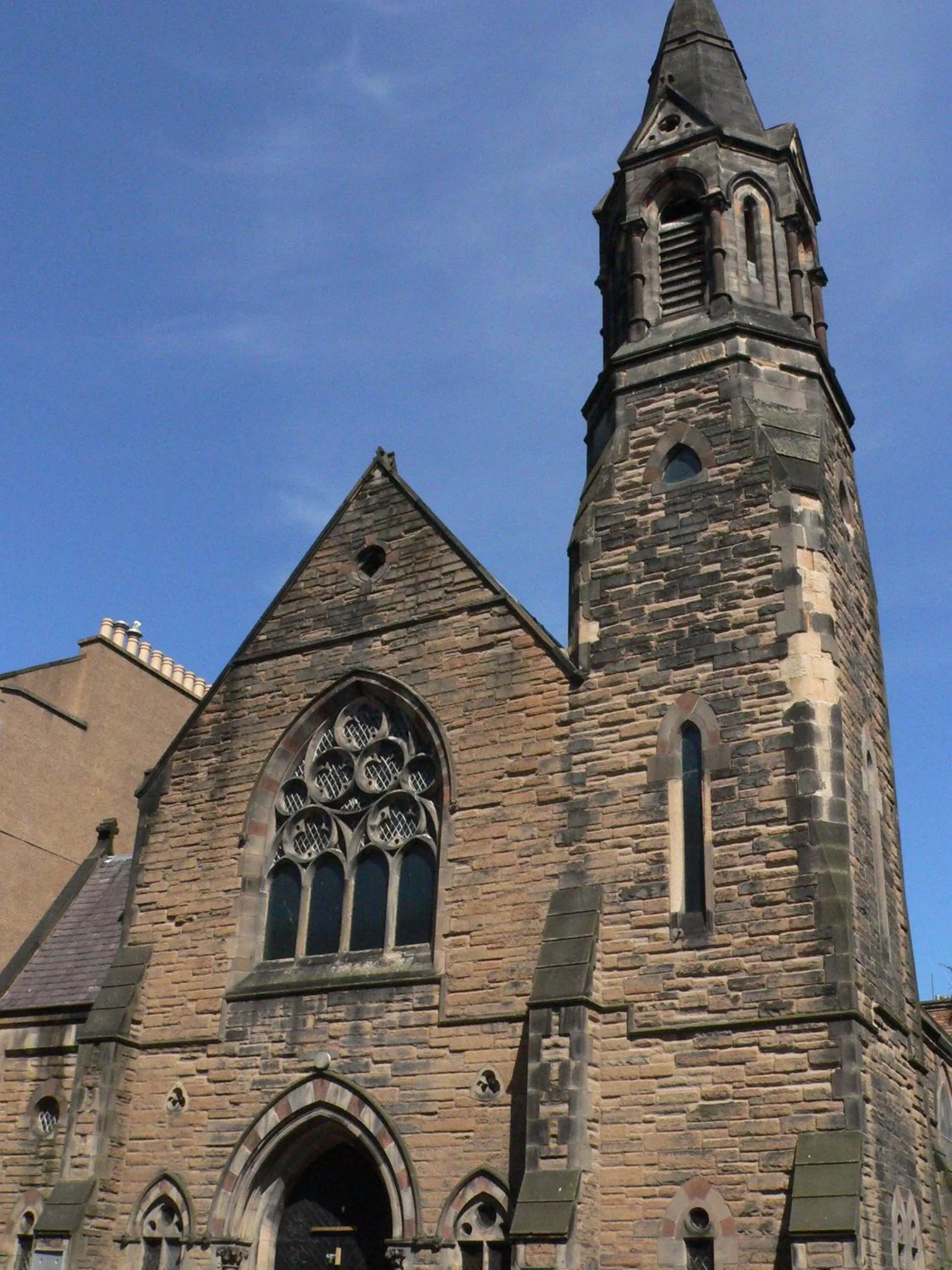 Facade/entrance in Edinburgh Church Apartments