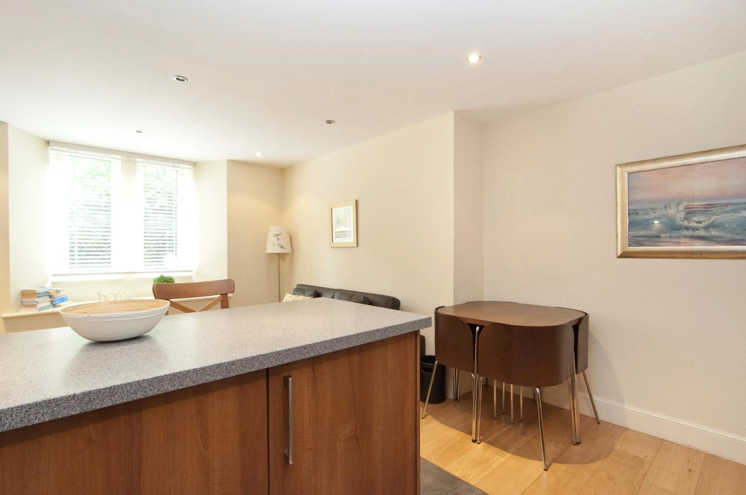 Dining area in Edinburgh Church Apartments