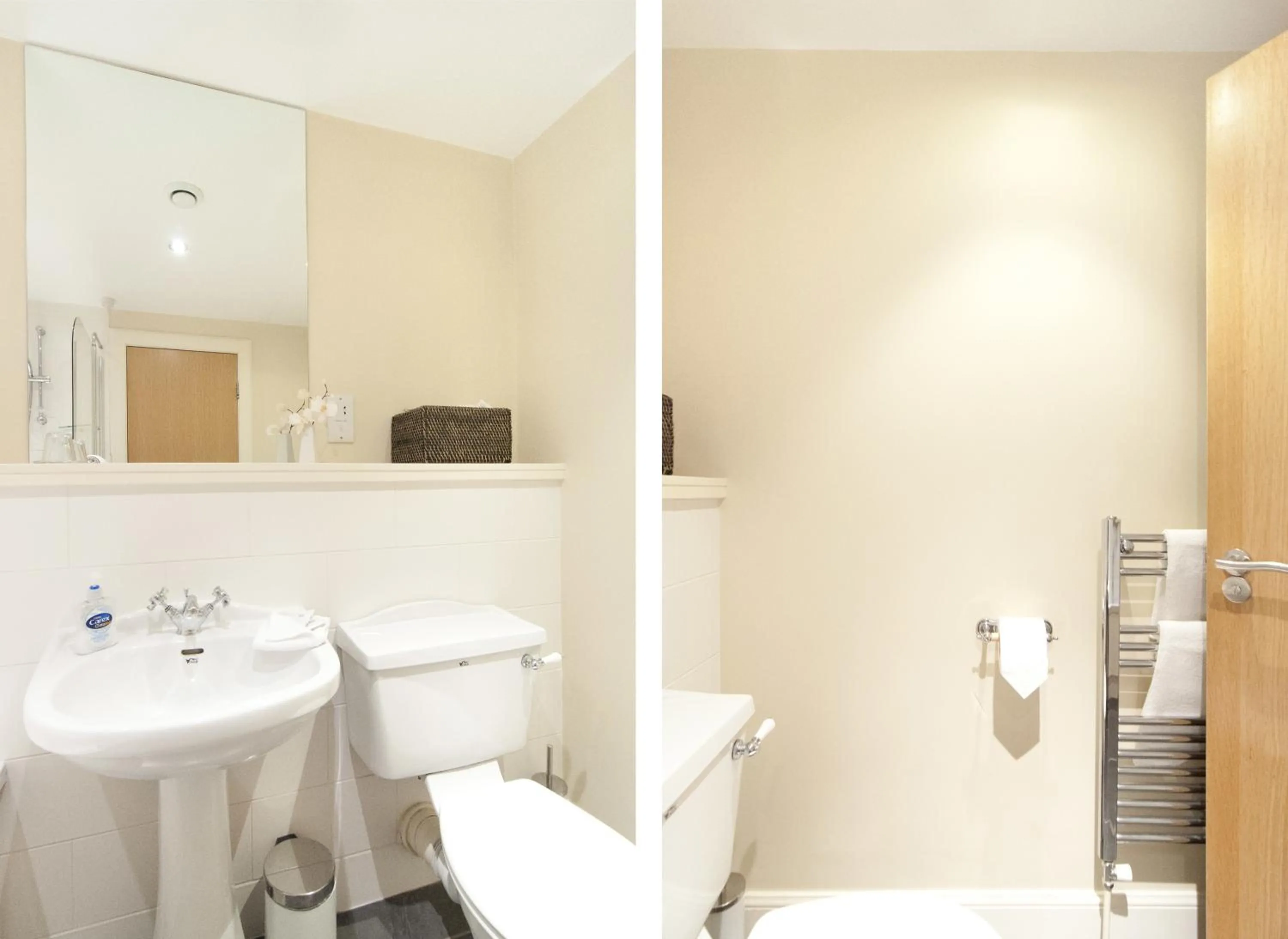 Bathroom in Edinburgh Church Apartments