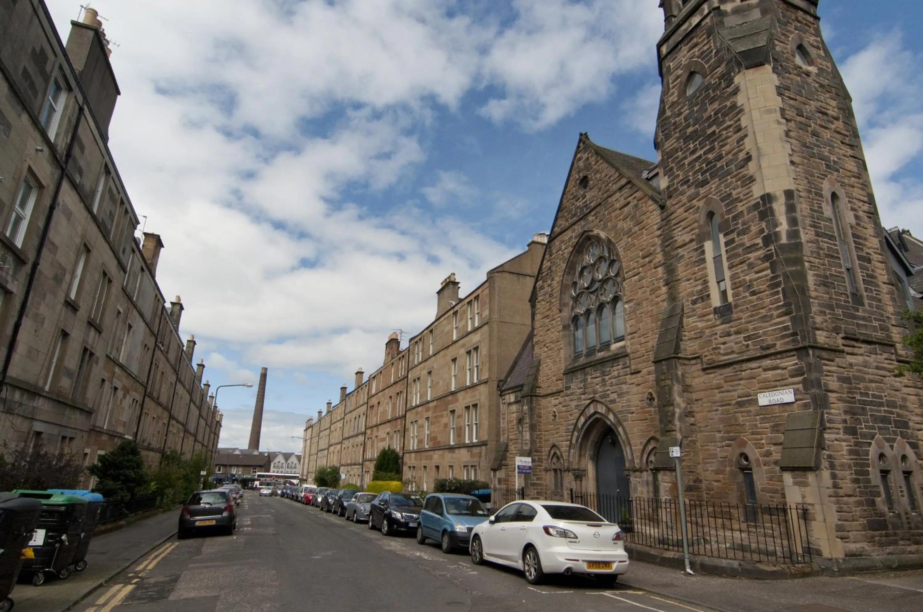 Facade/entrance in Edinburgh Church Apartments