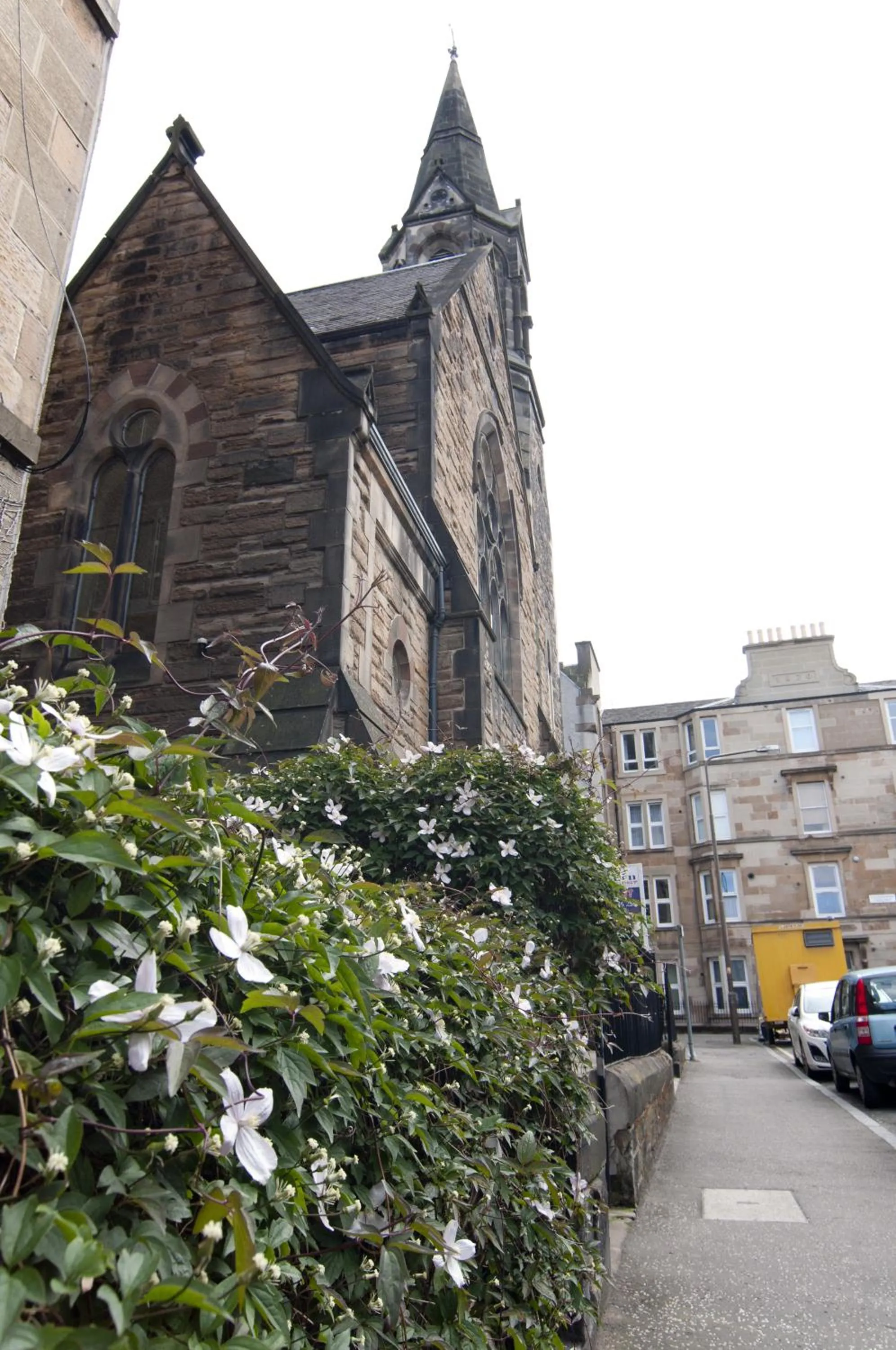 Facade/entrance in Edinburgh Church Apartments