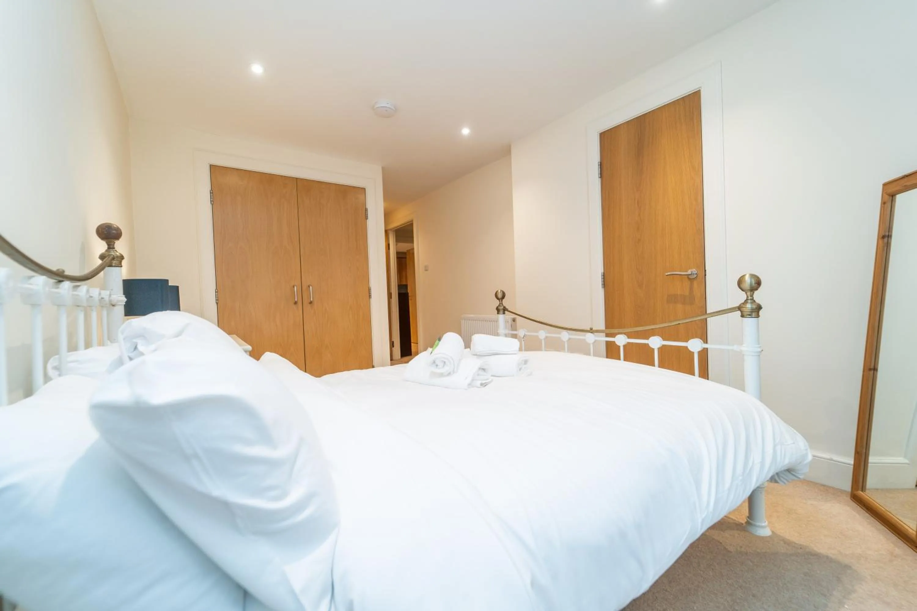 Bed in Edinburgh Church Apartments
