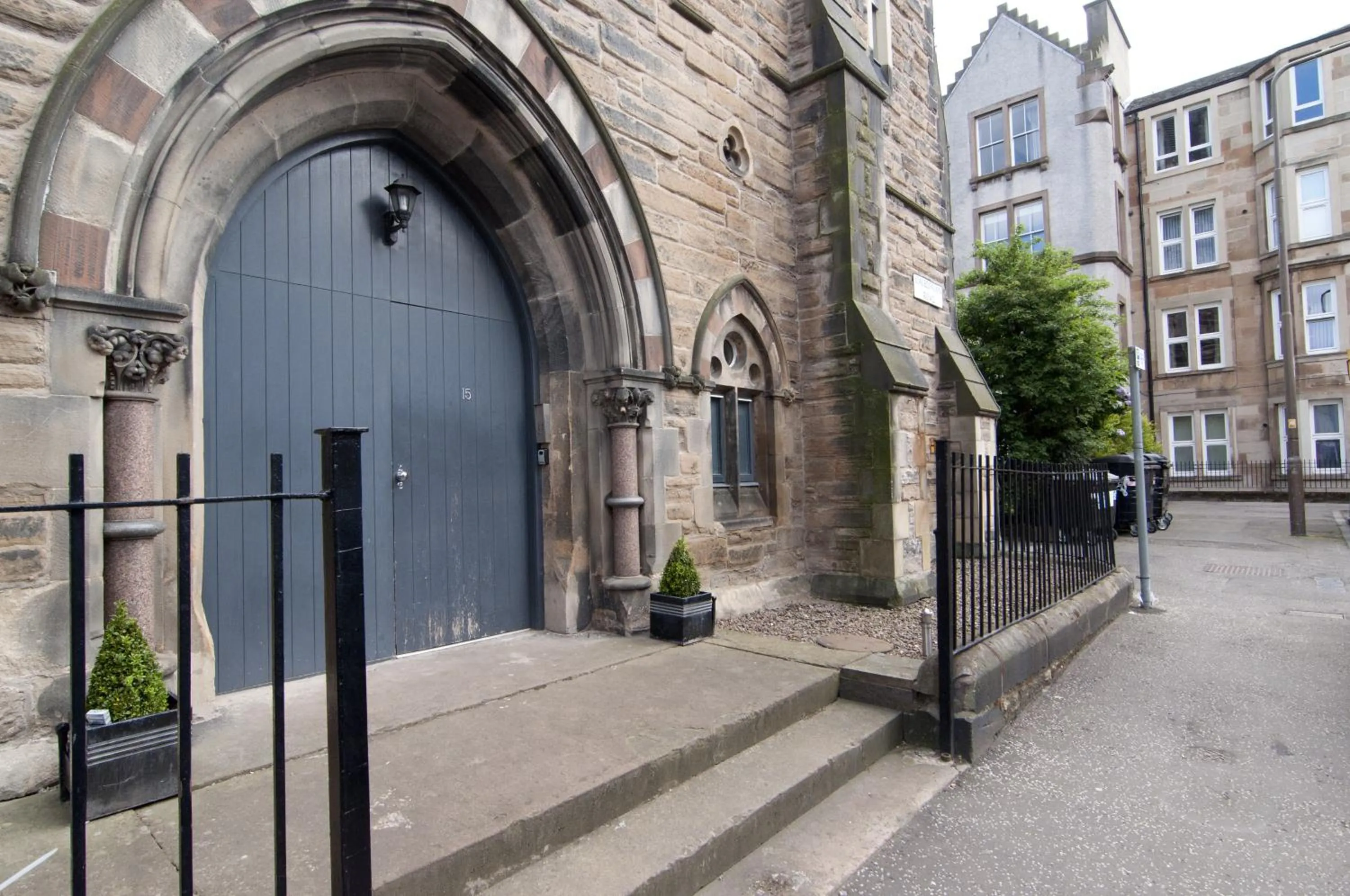Facade/entrance in Edinburgh Church Apartments