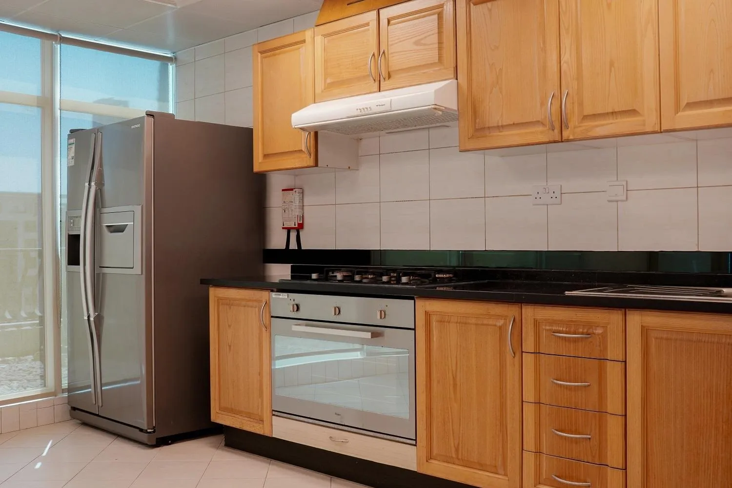 Kitchen or kitchenette in Roda Al Murooj Residences