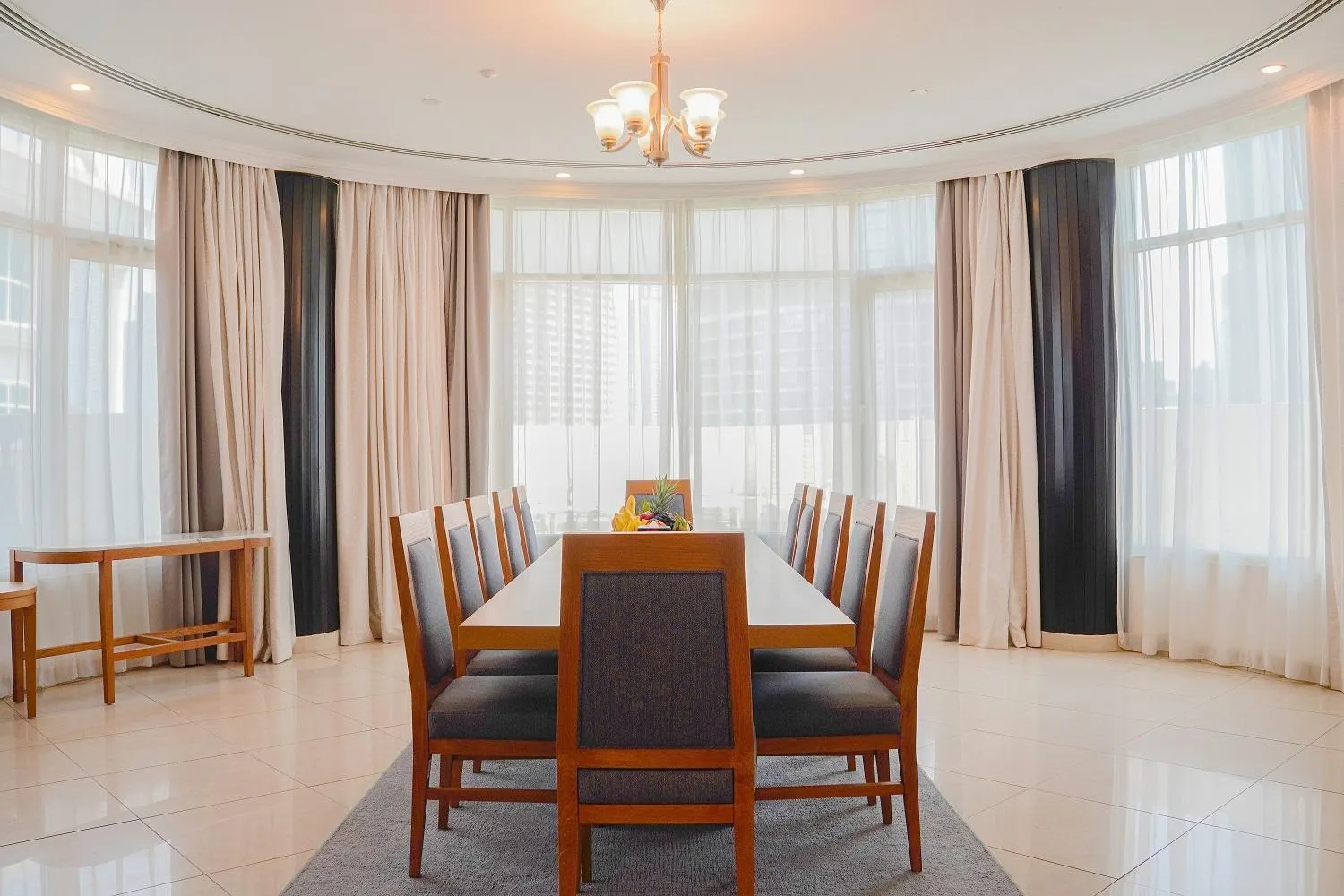 Dining area in Roda Al Murooj Residences