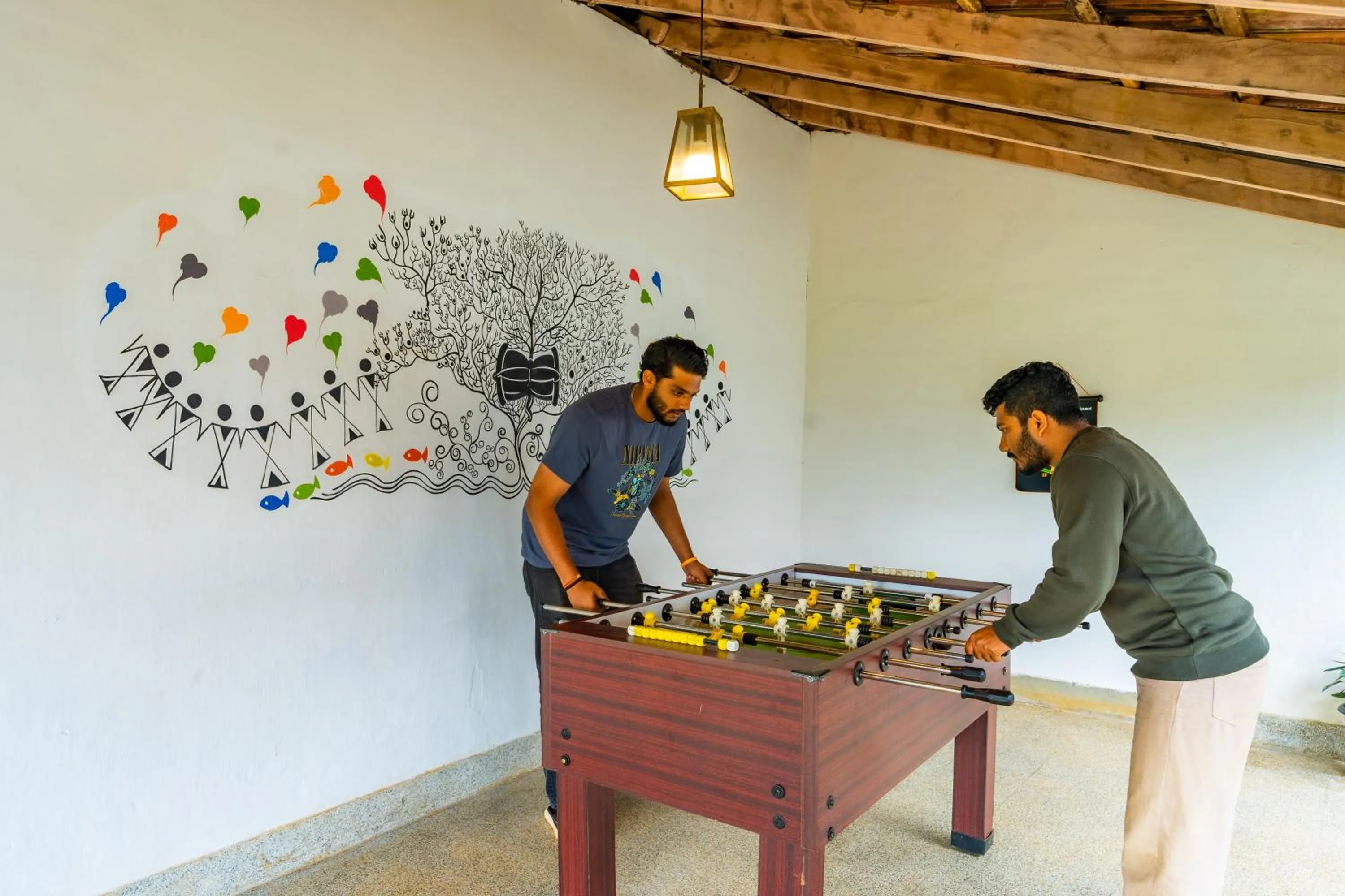 Game Room in Zostel Plus Wayanad