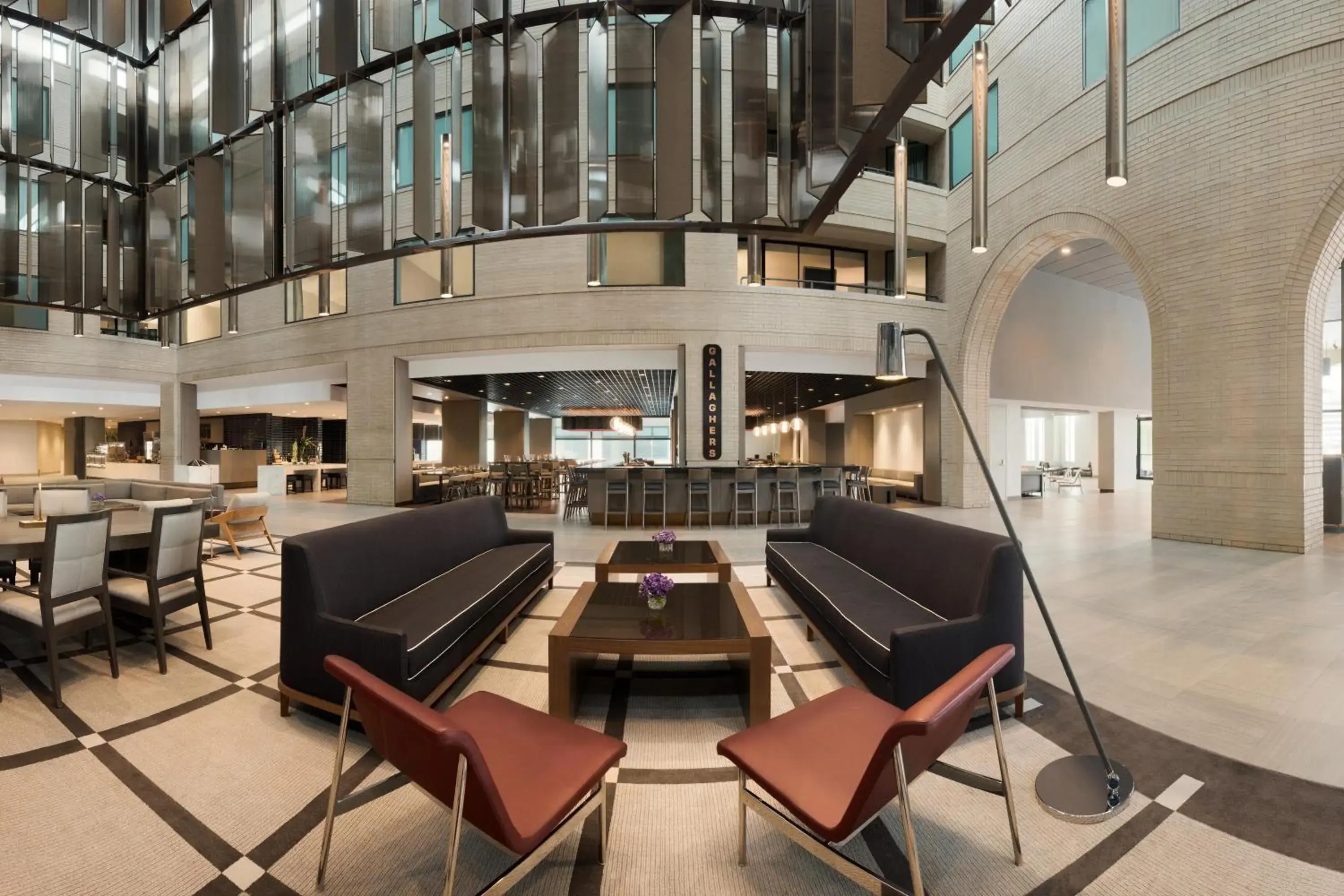 Lobby or reception in Hyatt Regency Schaumburg Chicago Lobby or reception in Hyatt Regency Schaumburg Chicago