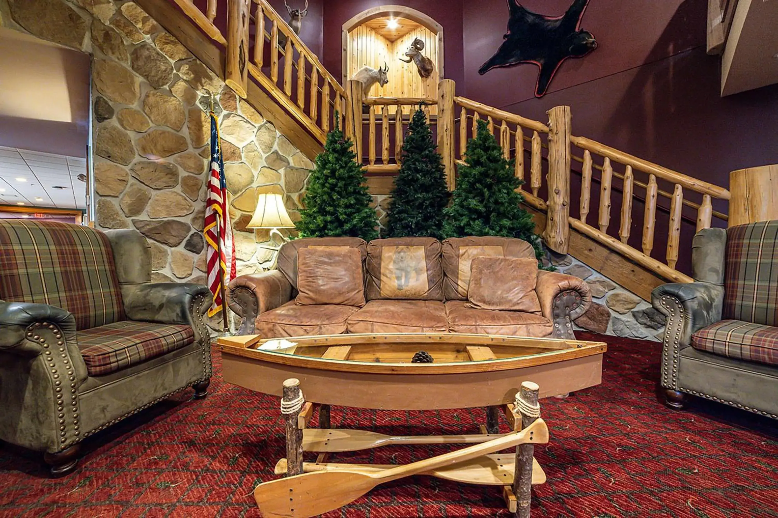 Lobby or reception in The Lodge at Brainerd Lakes, Trademark Collection by Wyndham Lobby or reception in The Lodge at Brainerd Lakes, Trademark Collection by Wyndham
