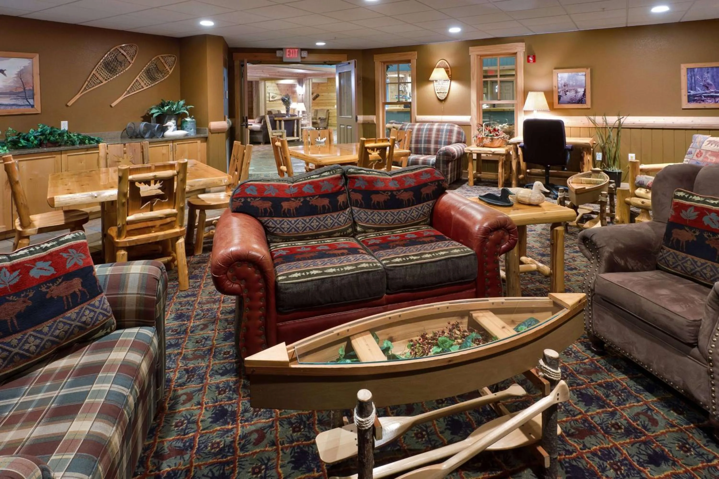 Lobby or reception in The Lodge at Brainerd Lakes, Trademark Collection by Wyndham