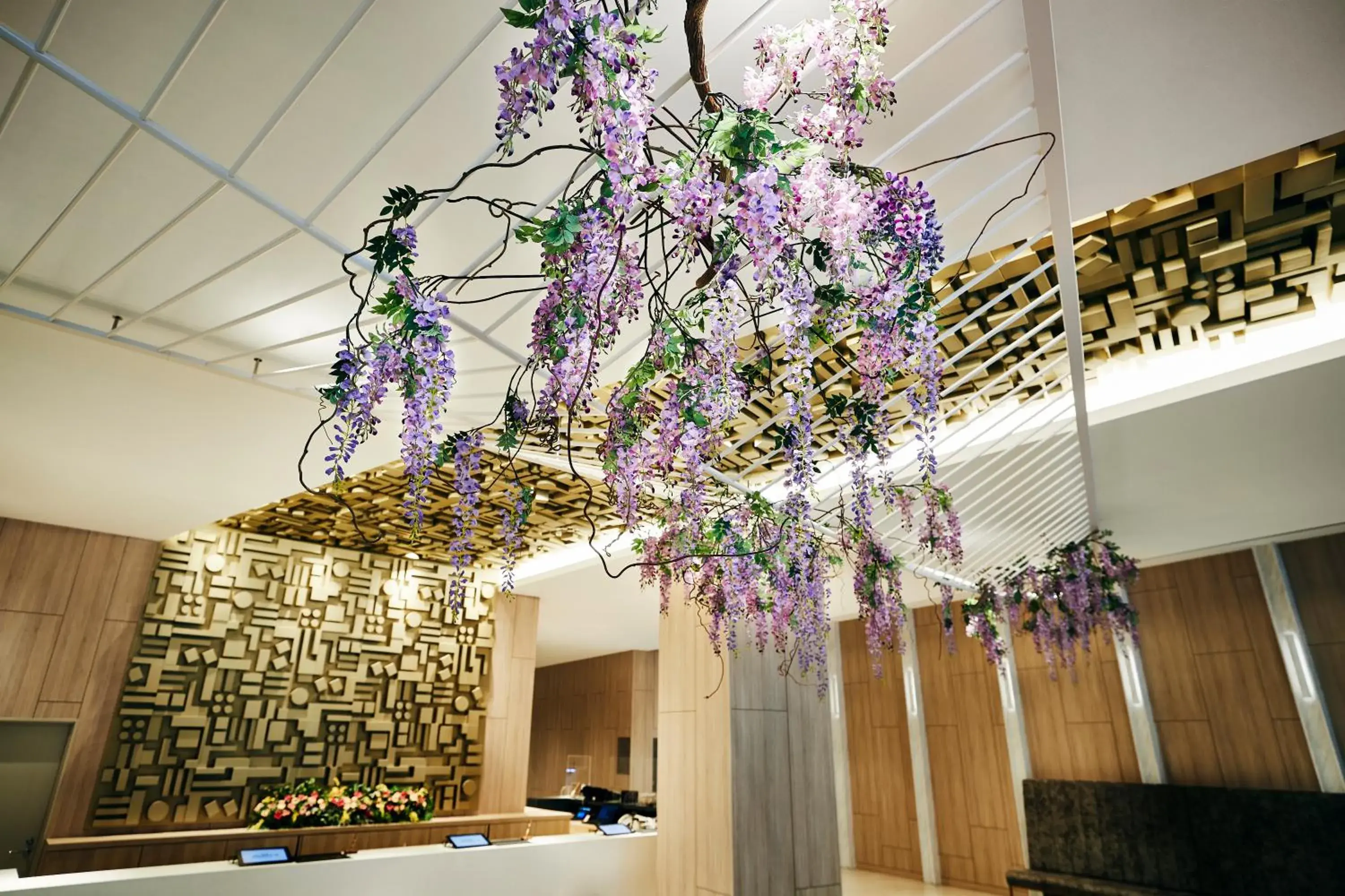 Lobby or reception in Hotel JAL City Tokyo Toyosu Lobby or reception in Hotel JAL City Tokyo Toyosu