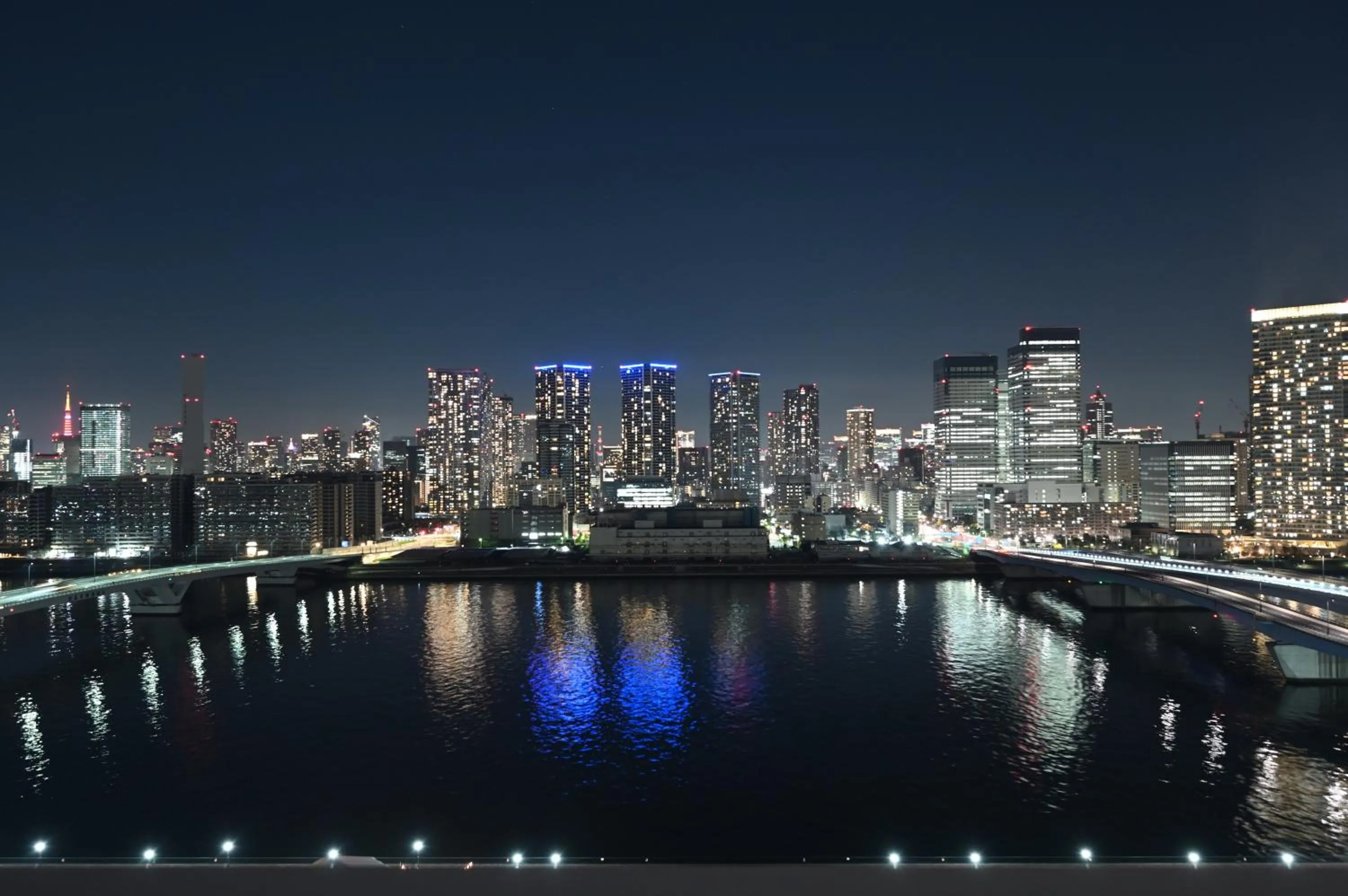 Night in Hotel JAL City Tokyo Toyosu