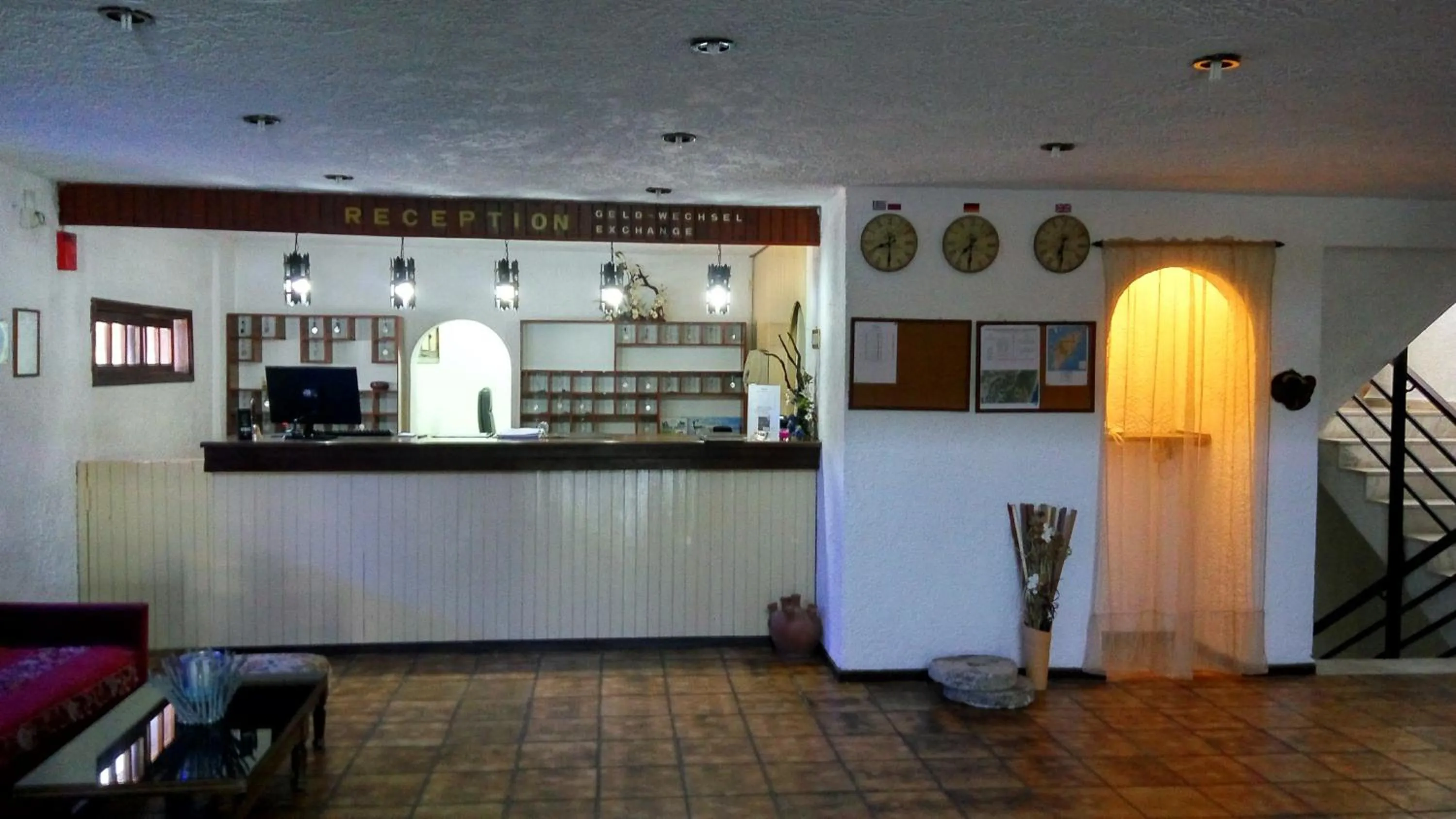 Lobby or reception in Oasis Hotel Bungalows Rhodes- All Inclusive